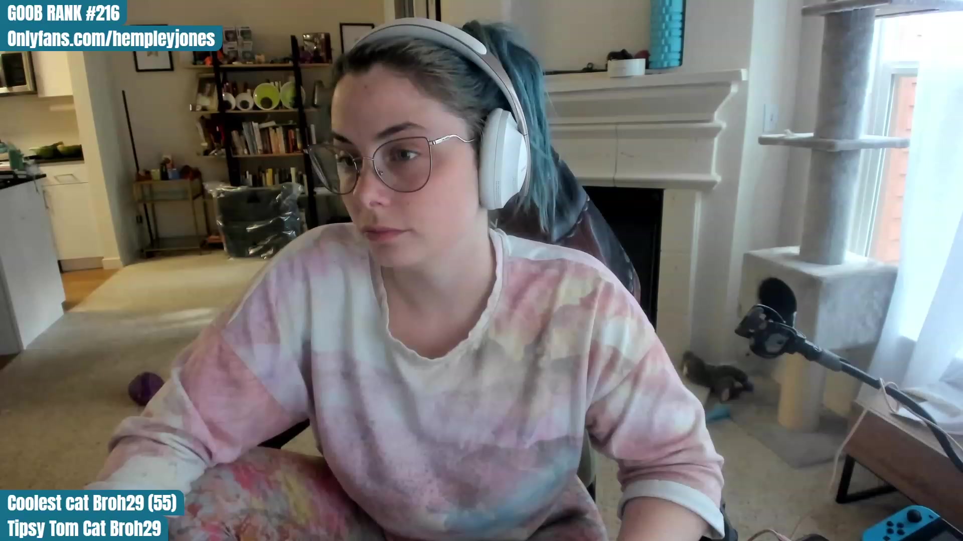 Gallery image thumbnail from Hemppopotamus's myfreecams stream on, 05/31/2023, 01:47 image 4 of 20