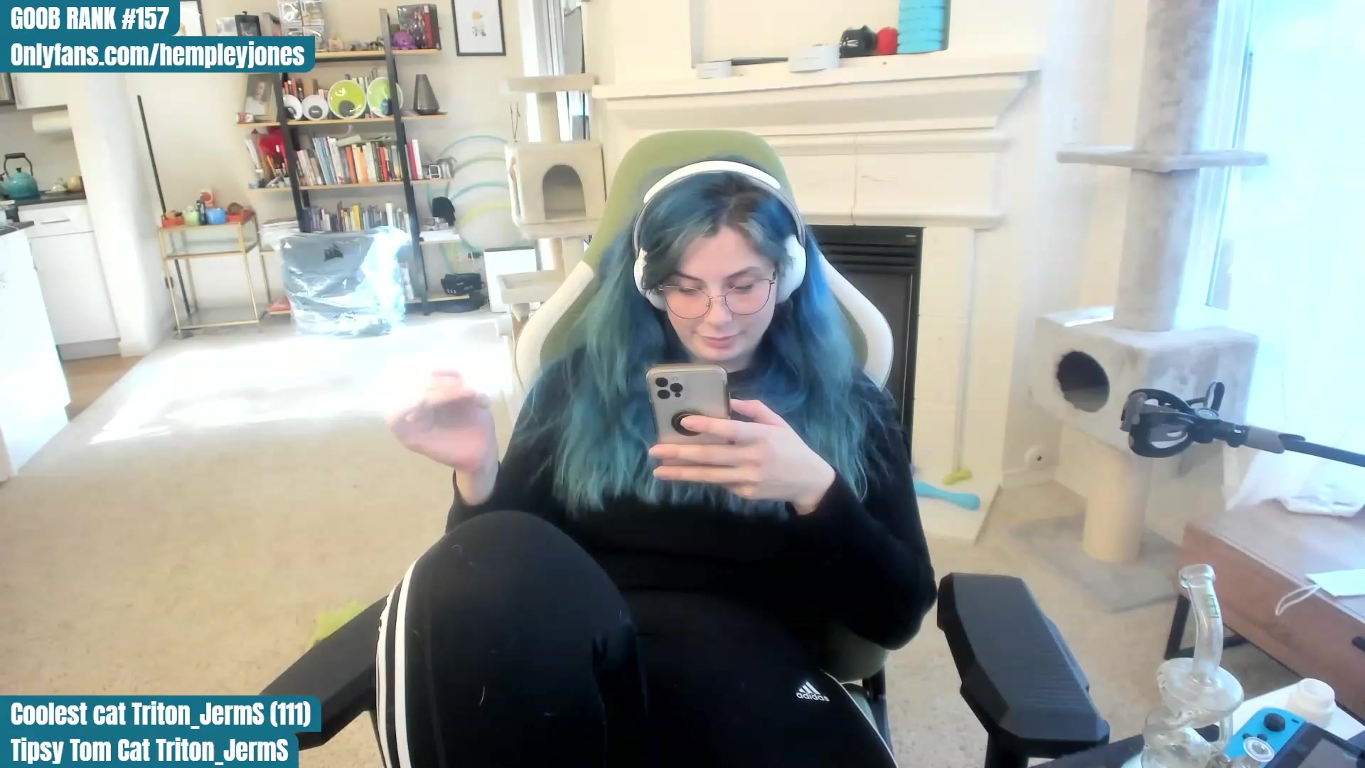 Gallery image thumbnail from Hemppopotamus's myfreecams stream on, 06/02/2023, 01:47 image 13 of 20