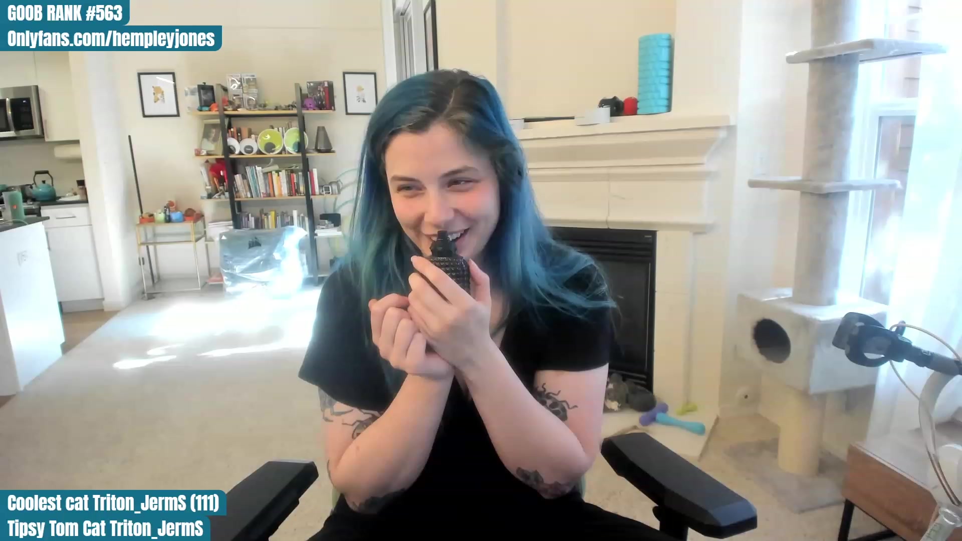 Gallery image thumbnail from Hemppopotamus's myfreecams stream on, 06/04/2023, 24:58 image 15 of 20