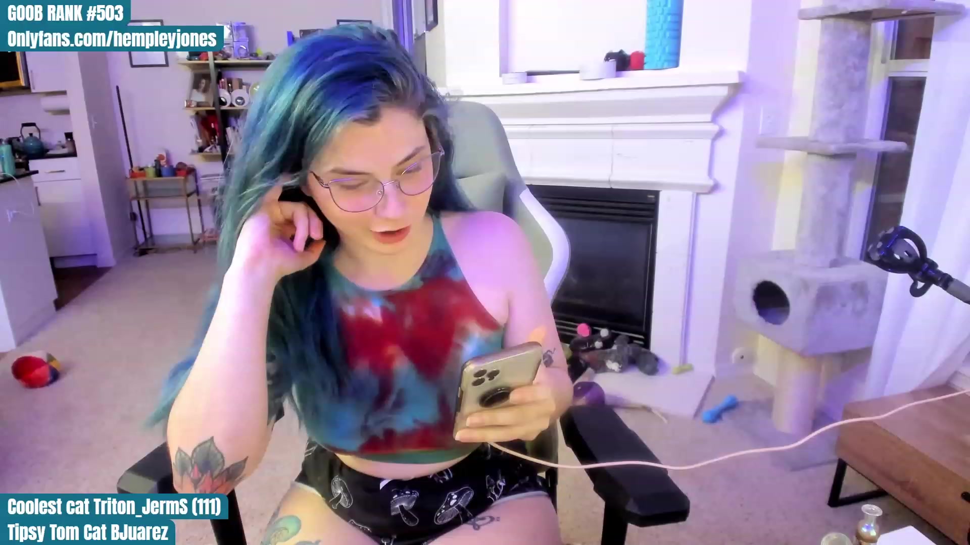 Gallery image thumbnail from Hemppopotamus's myfreecams stream on, 06/04/2023, 04:55 image 14 of 20