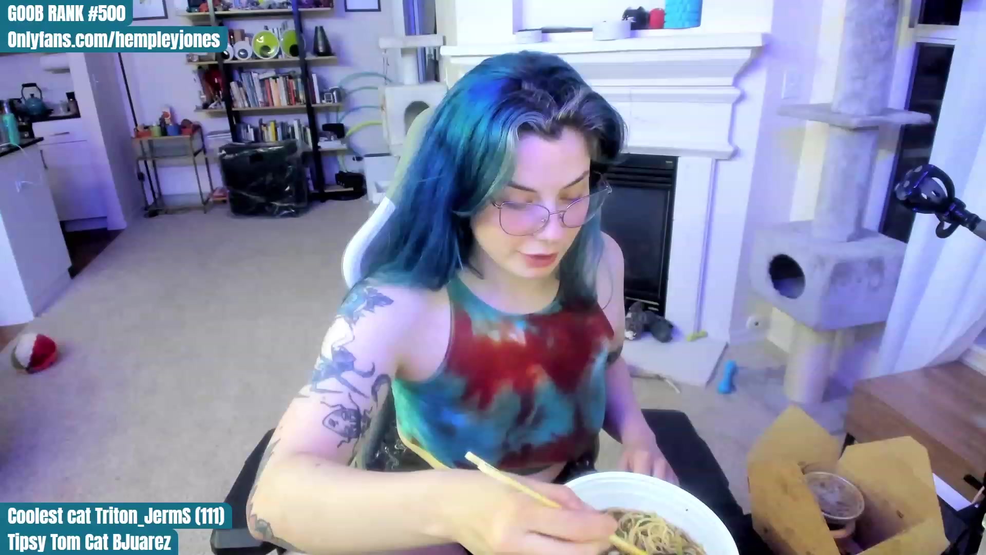 Gallery image thumbnail from Hemppopotamus's myfreecams stream on, 06/04/2023, 04:55 image 19 of 20