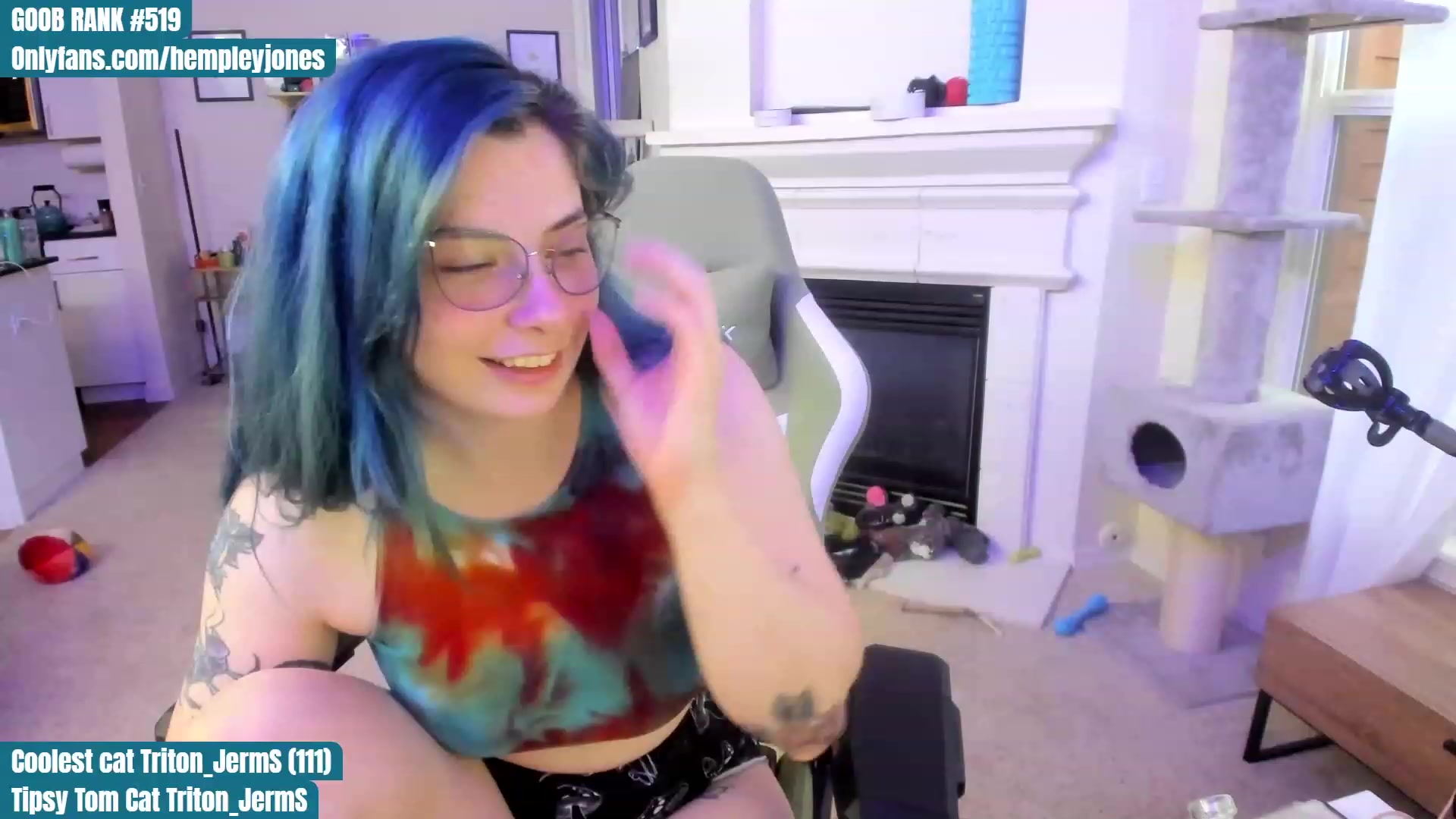 Gallery image thumbnail from Hemppopotamus's myfreecams stream on, 06/04/2023, 04:55 image 7 of 20