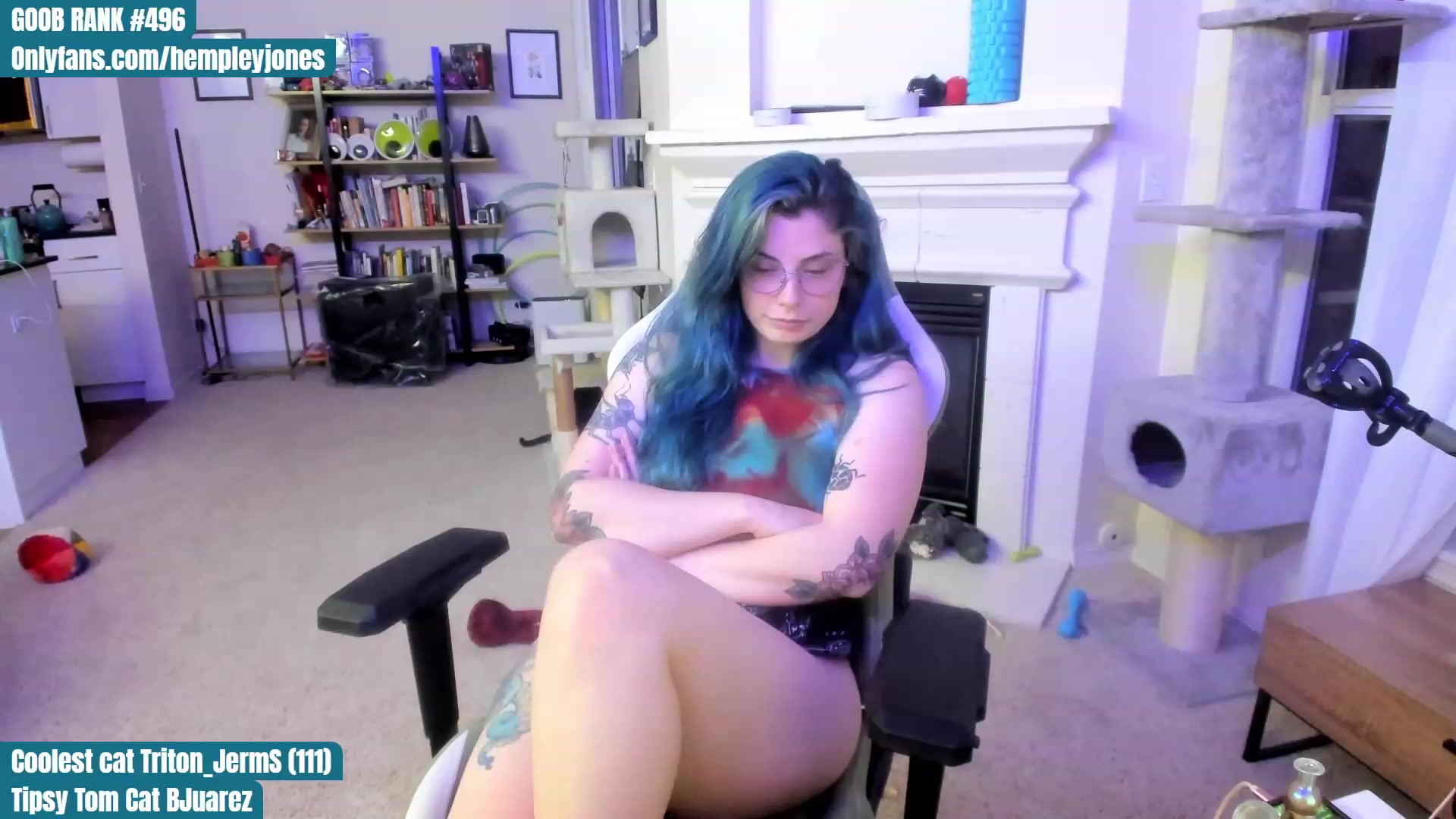 Gallery image thumbnail from Hemppopotamus's myfreecams stream on, 06/04/2023, 04:55 image 16 of 20