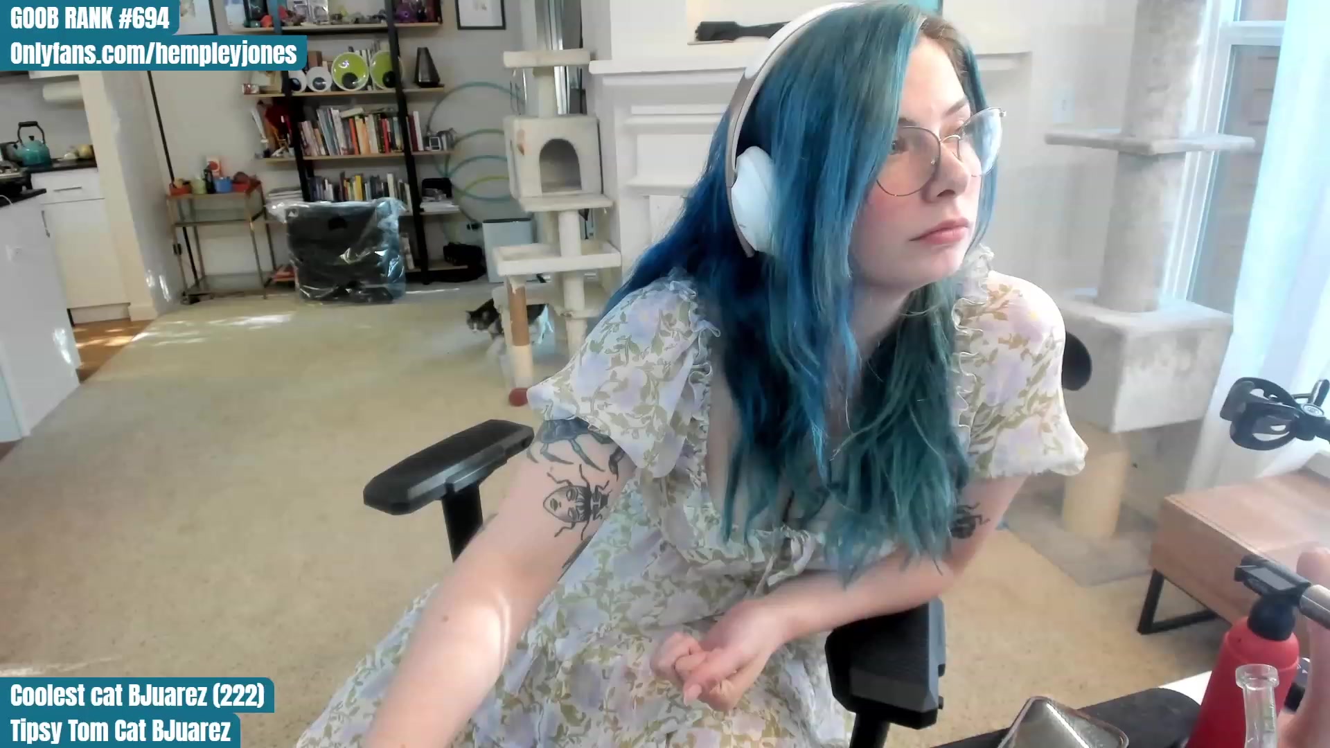Gallery image thumbnail from Hemppopotamus's myfreecams stream on, 06/06/2023, 01:49 image 15 of 20