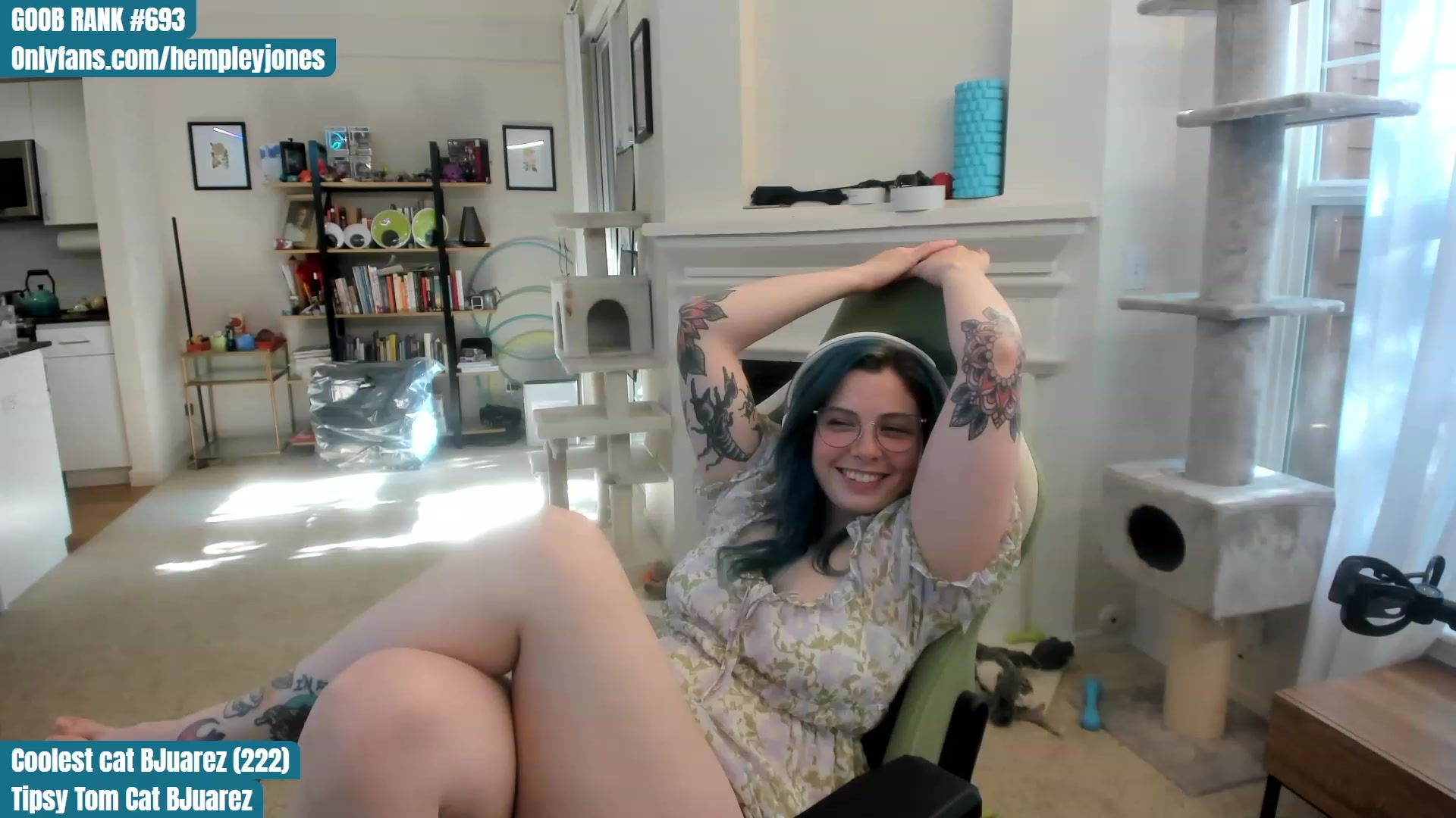 Gallery image thumbnail from Hemppopotamus's myfreecams stream on, 06/06/2023, 01:49 image 9 of 20