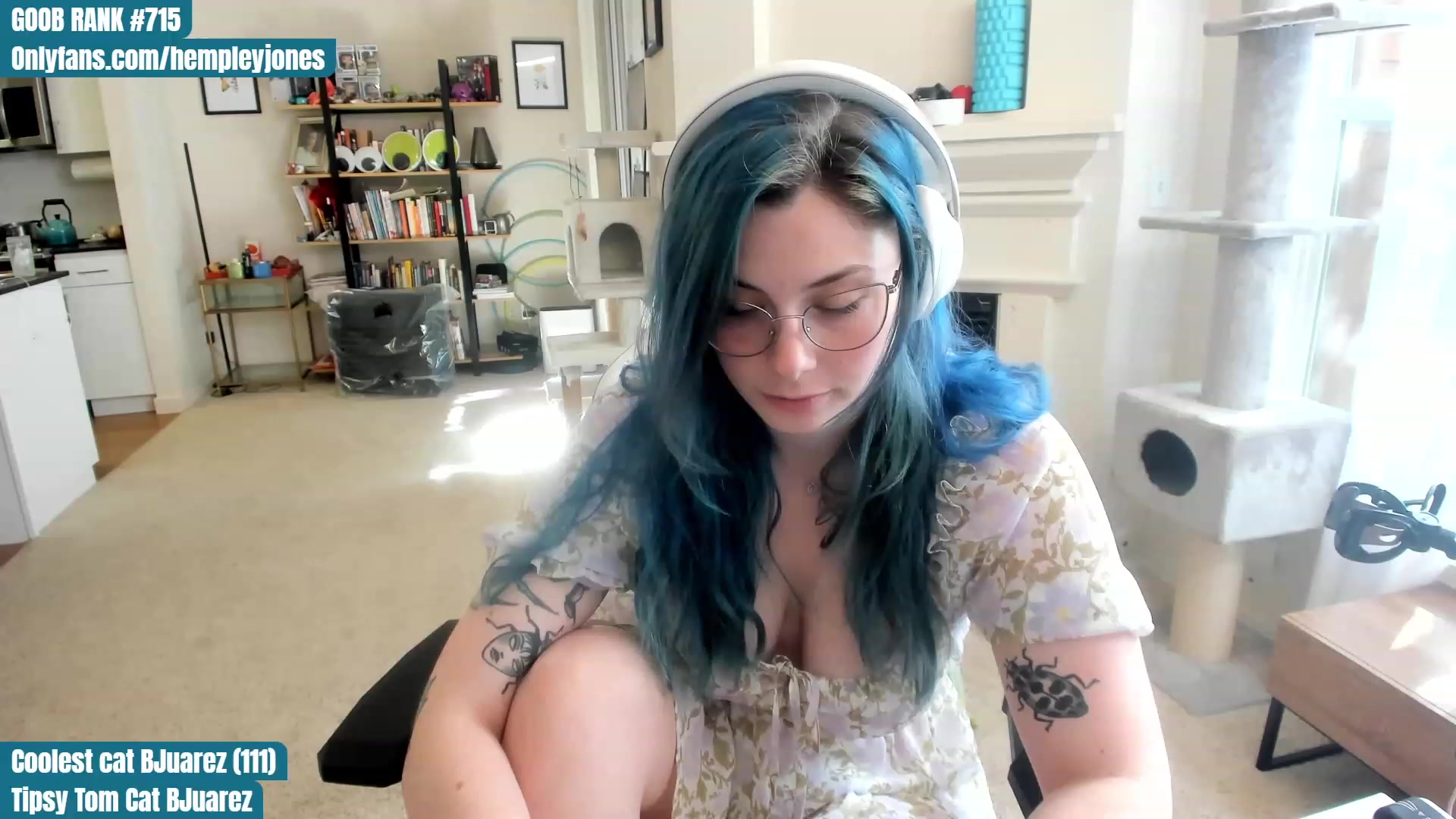 Gallery image thumbnail from Hemppopotamus's myfreecams stream on, 06/06/2023, 01:49 image 2 of 20