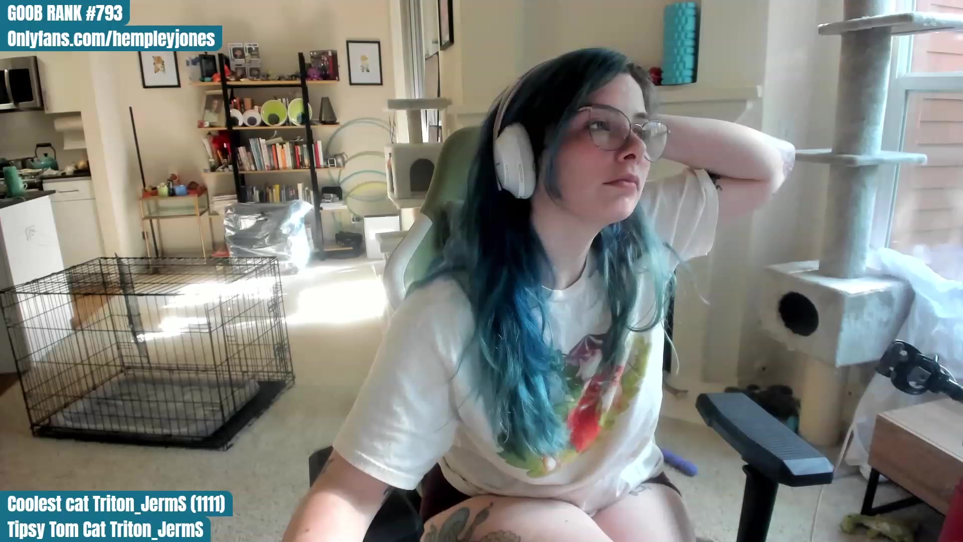 Gallery image thumbnail from Hemppopotamus's myfreecams stream on, 06/09/2023, 24:08 image 10 of 20