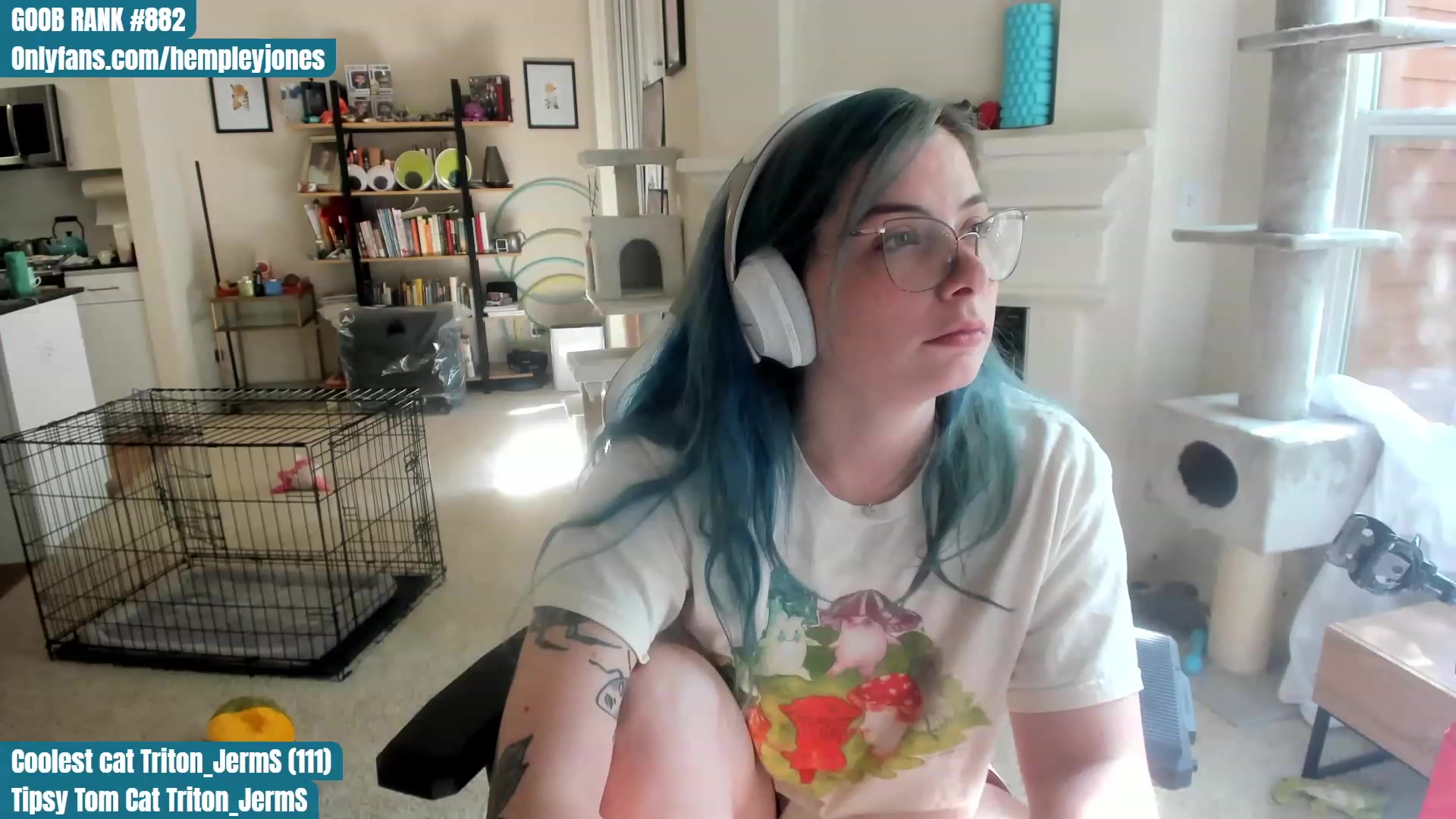 Gallery image thumbnail from Hemppopotamus's myfreecams stream on, 06/09/2023, 24:08 image 1 of 20