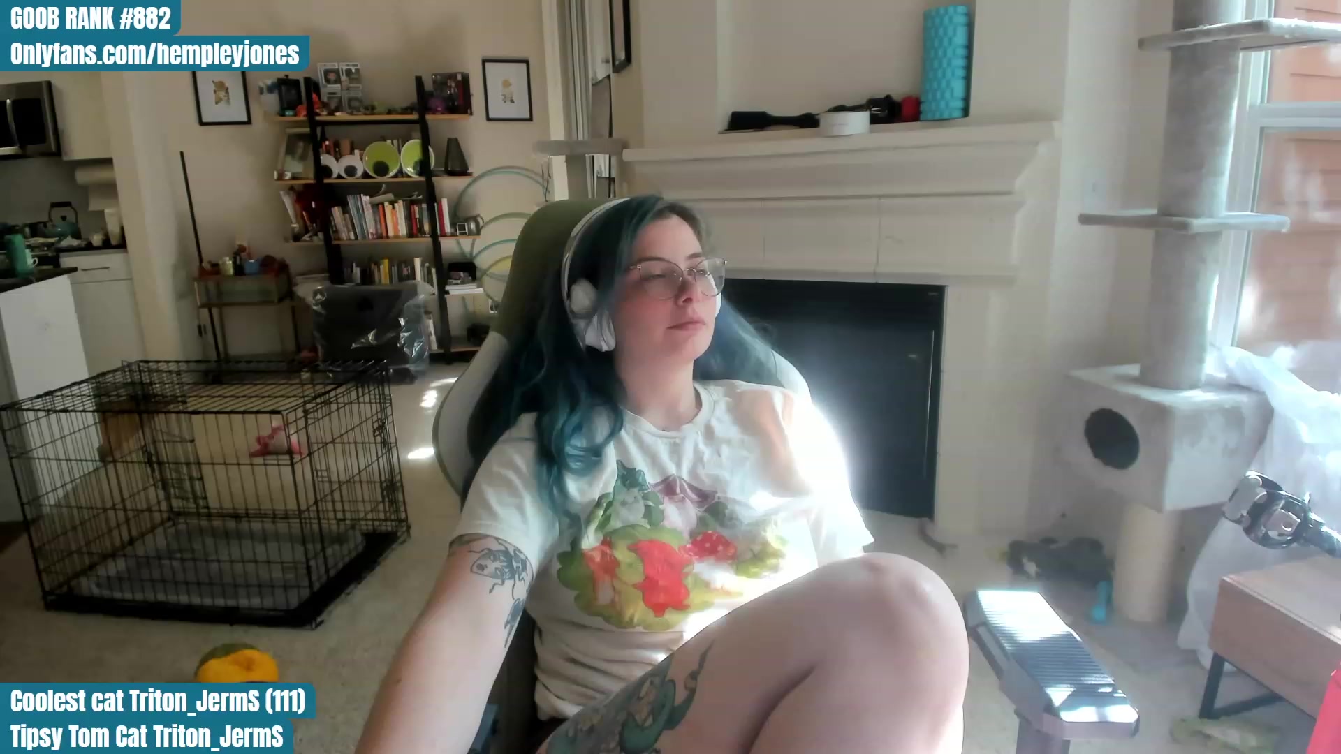 Gallery image thumbnail from Hemppopotamus's myfreecams stream on, 06/09/2023, 24:08 image 3 of 20