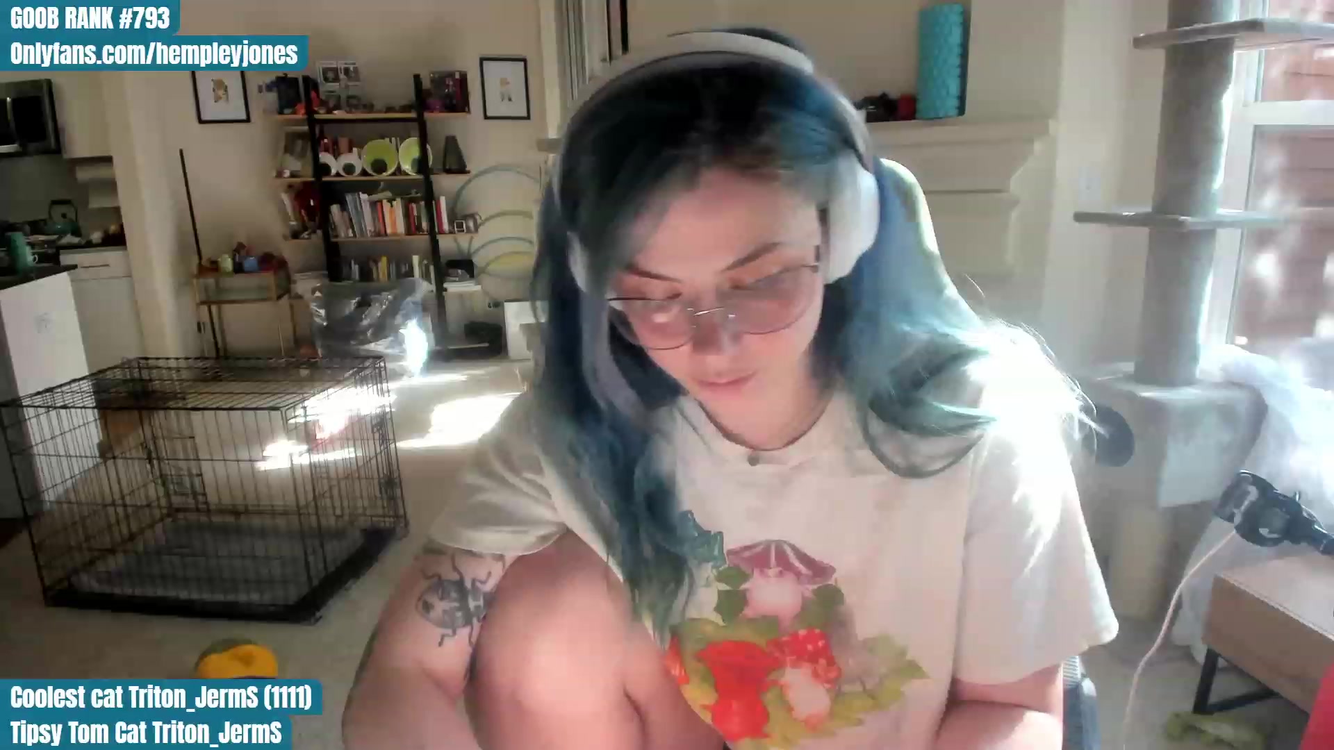 Gallery image thumbnail from Hemppopotamus's myfreecams stream on, 06/09/2023, 24:08 image 8 of 20