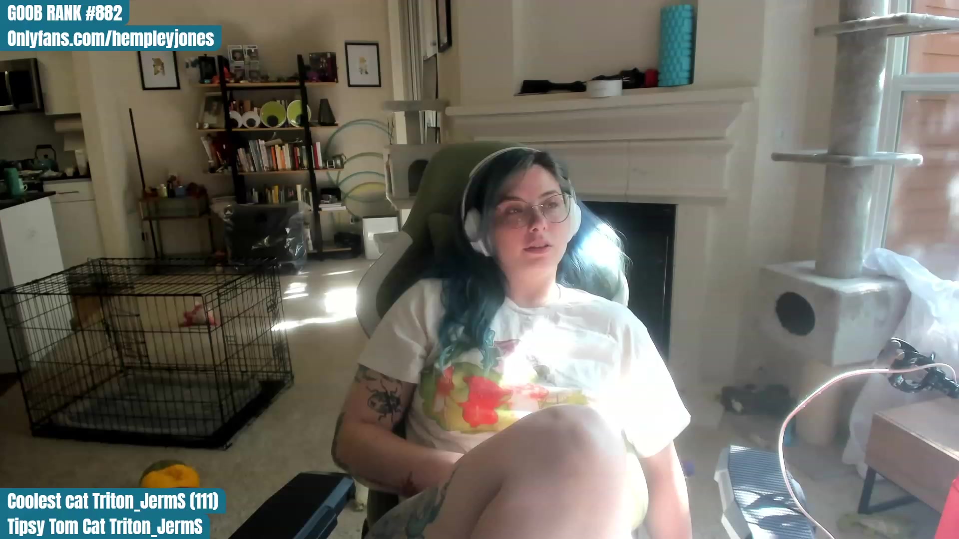 Gallery image thumbnail from Hemppopotamus's myfreecams stream on, 06/09/2023, 24:08 image 4 of 20