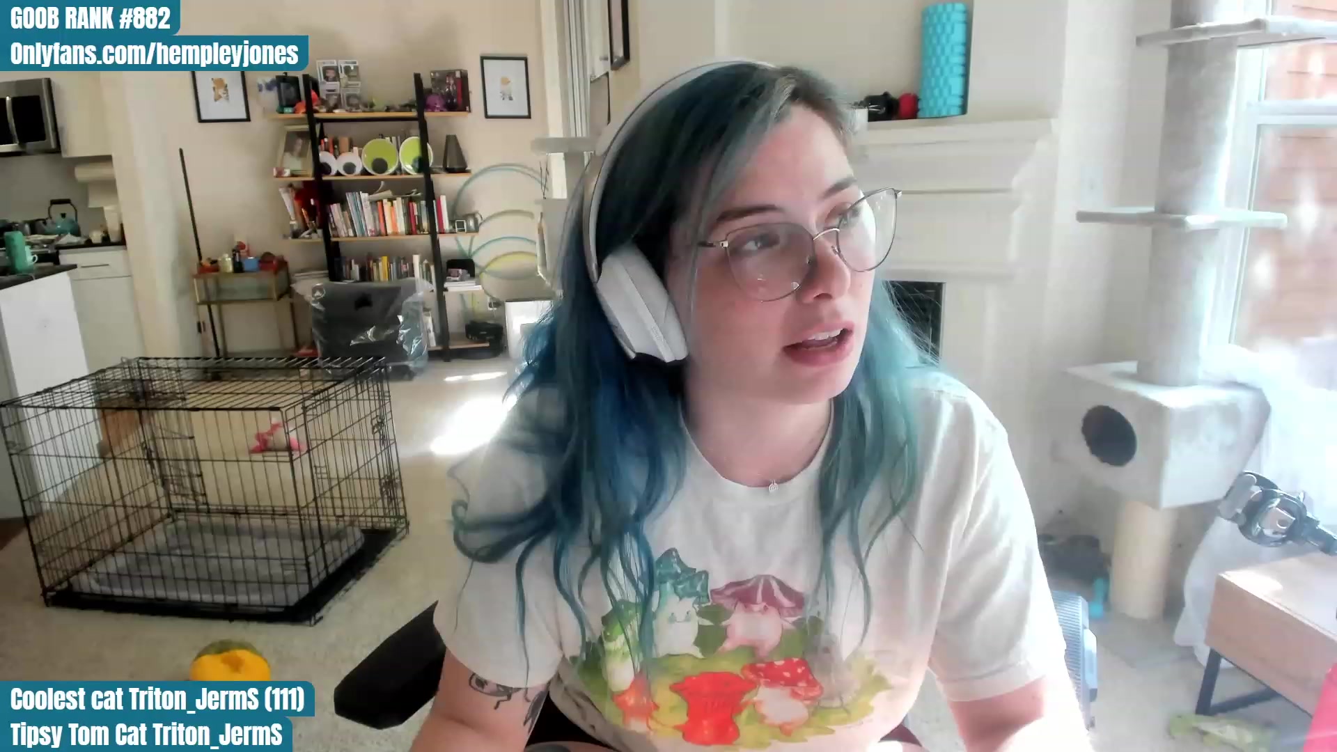 Gallery image thumbnail from Hemppopotamus's myfreecams stream on, 06/09/2023, 24:08 image 2 of 20