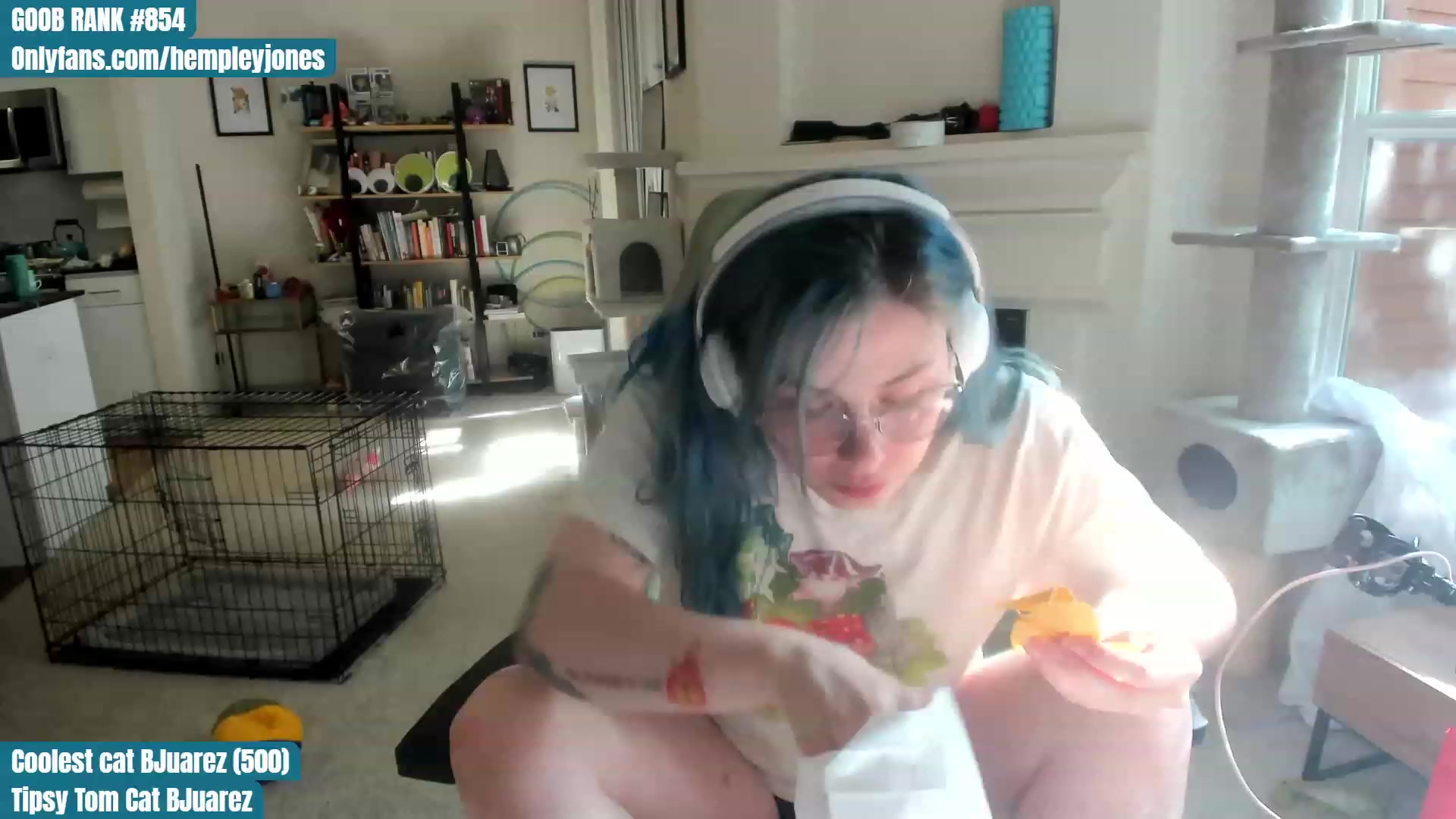 Gallery image thumbnail from Hemppopotamus's myfreecams stream on, 06/09/2023, 01:48 image 4 of 20