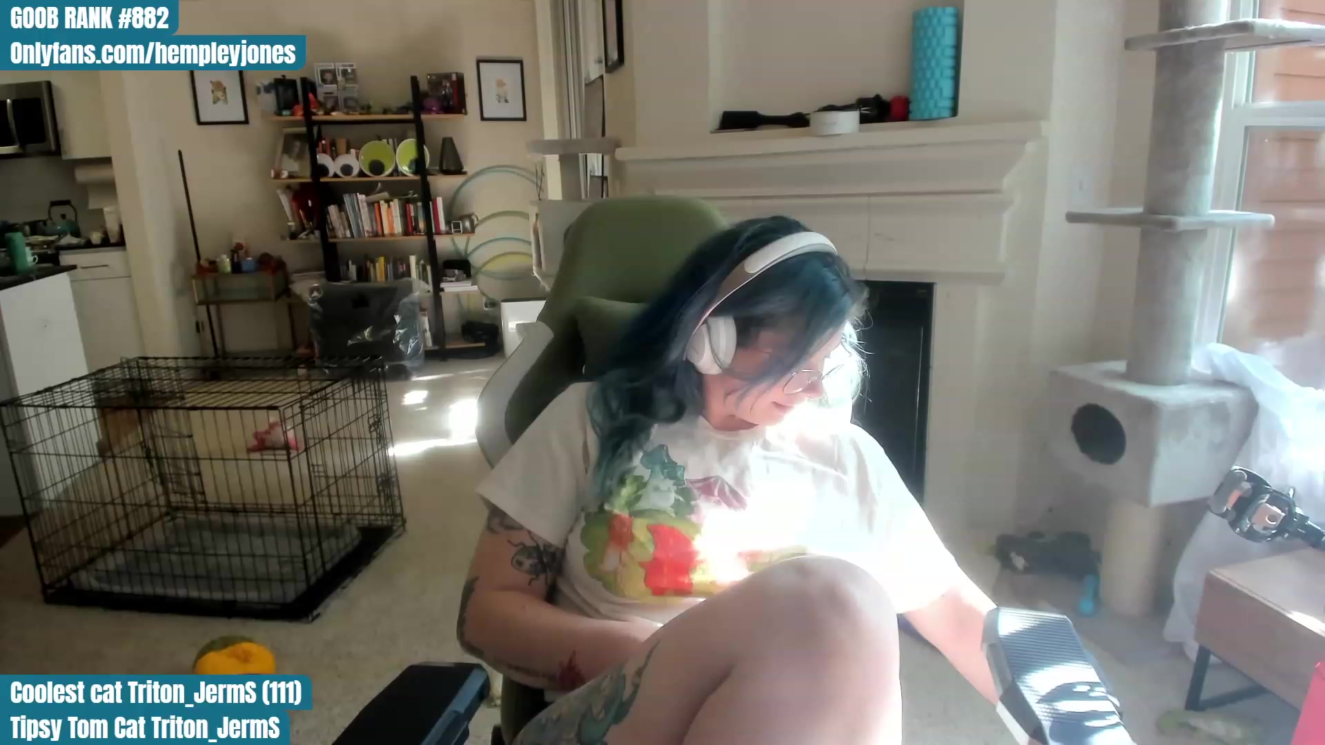 Gallery image thumbnail from Hemppopotamus's myfreecams stream on, 06/09/2023, 01:48 image 3 of 20