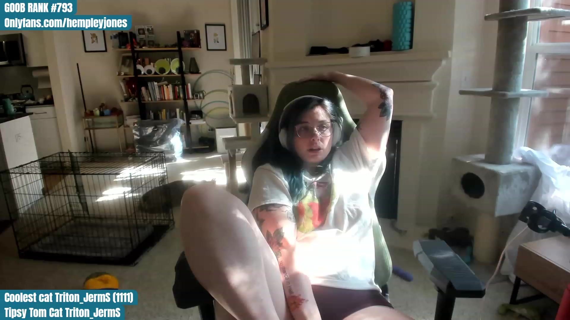 Gallery image thumbnail from Hemppopotamus's myfreecams stream on, 06/09/2023, 01:48 image 8 of 20