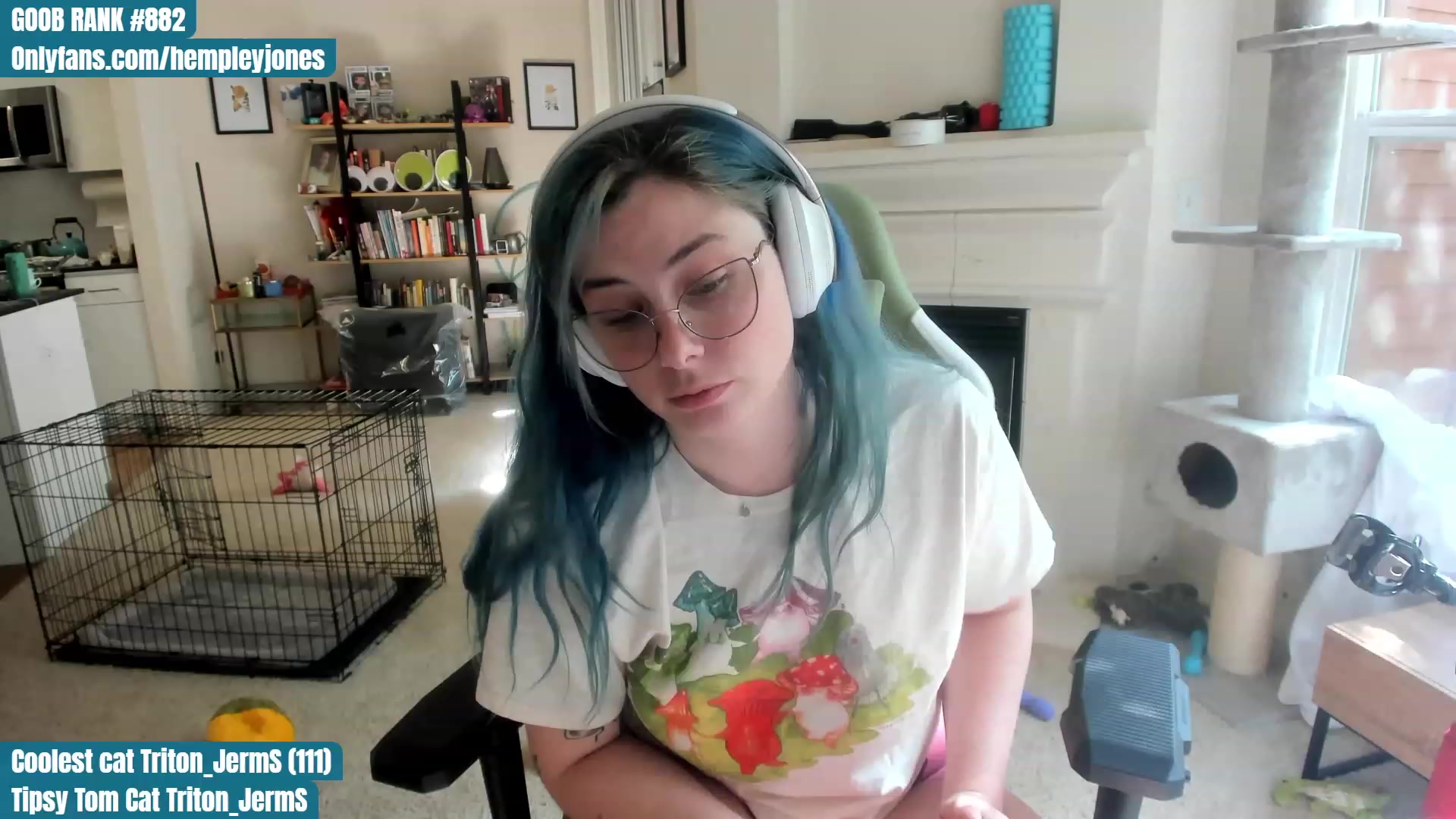 Gallery image thumbnail from Hemppopotamus's myfreecams stream on, 06/09/2023, 01:48 image 1 of 20