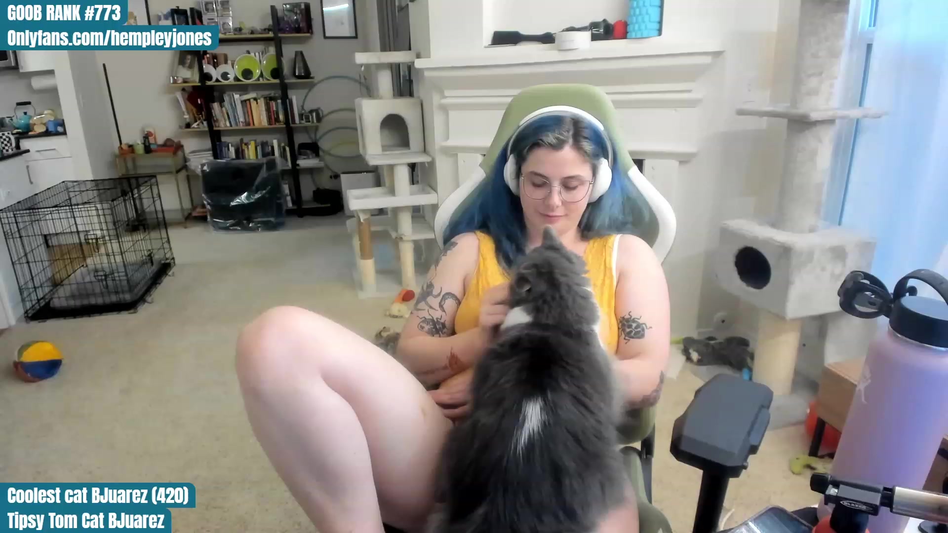 Gallery image thumbnail from Hemppopotamus's myfreecams stream on, 06/10/2023, 01:56 image 20 of 20