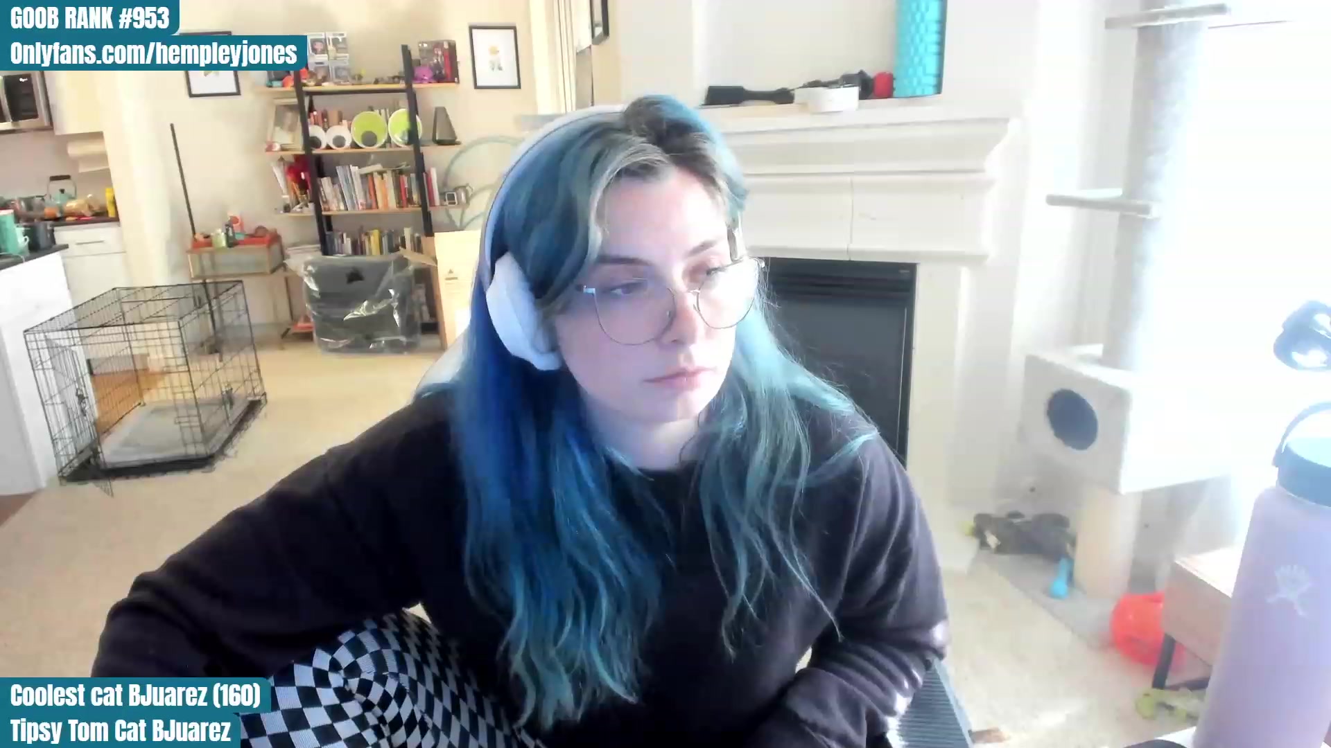 Gallery image thumbnail from Hemppopotamus's myfreecams stream on, 06/12/2023, 24:02 image 13 of 20