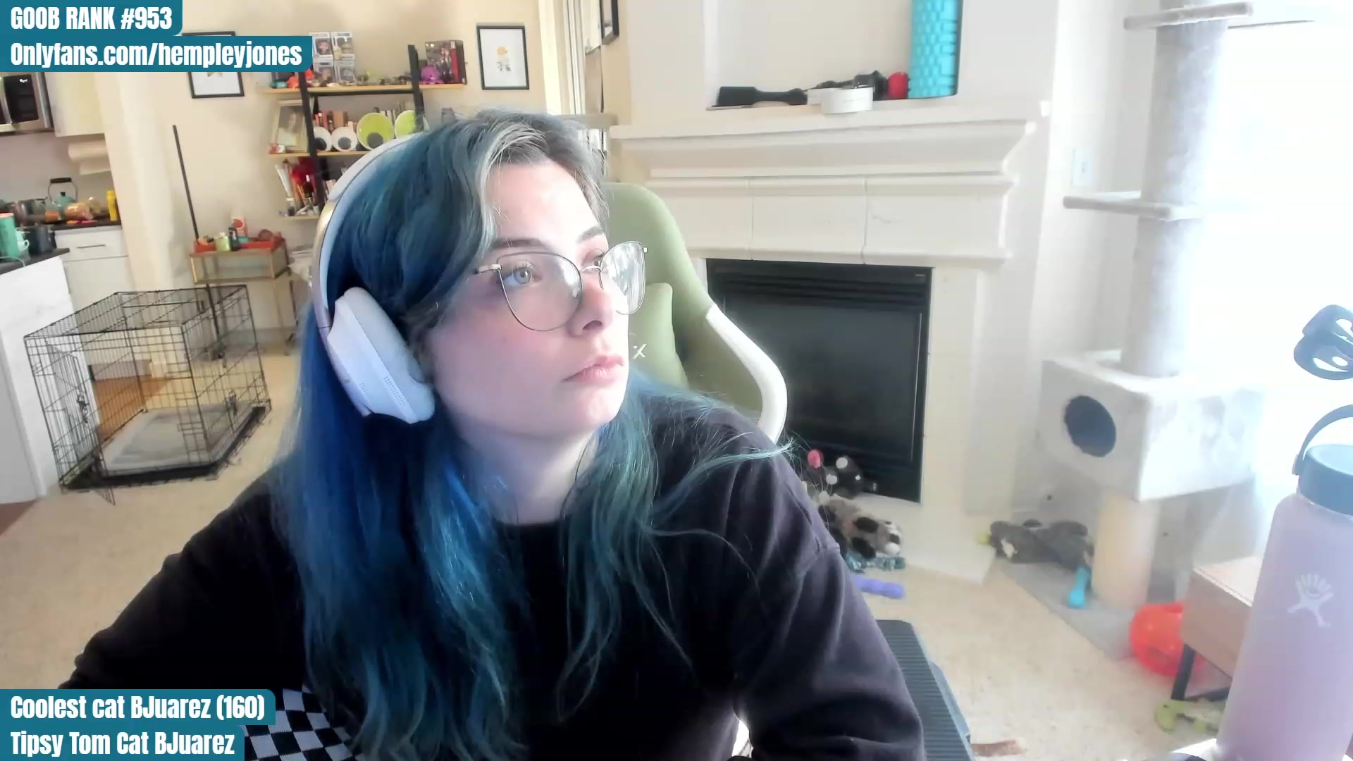 Gallery image thumbnail from Hemppopotamus's myfreecams stream on, 06/12/2023, 24:02 image 18 of 20