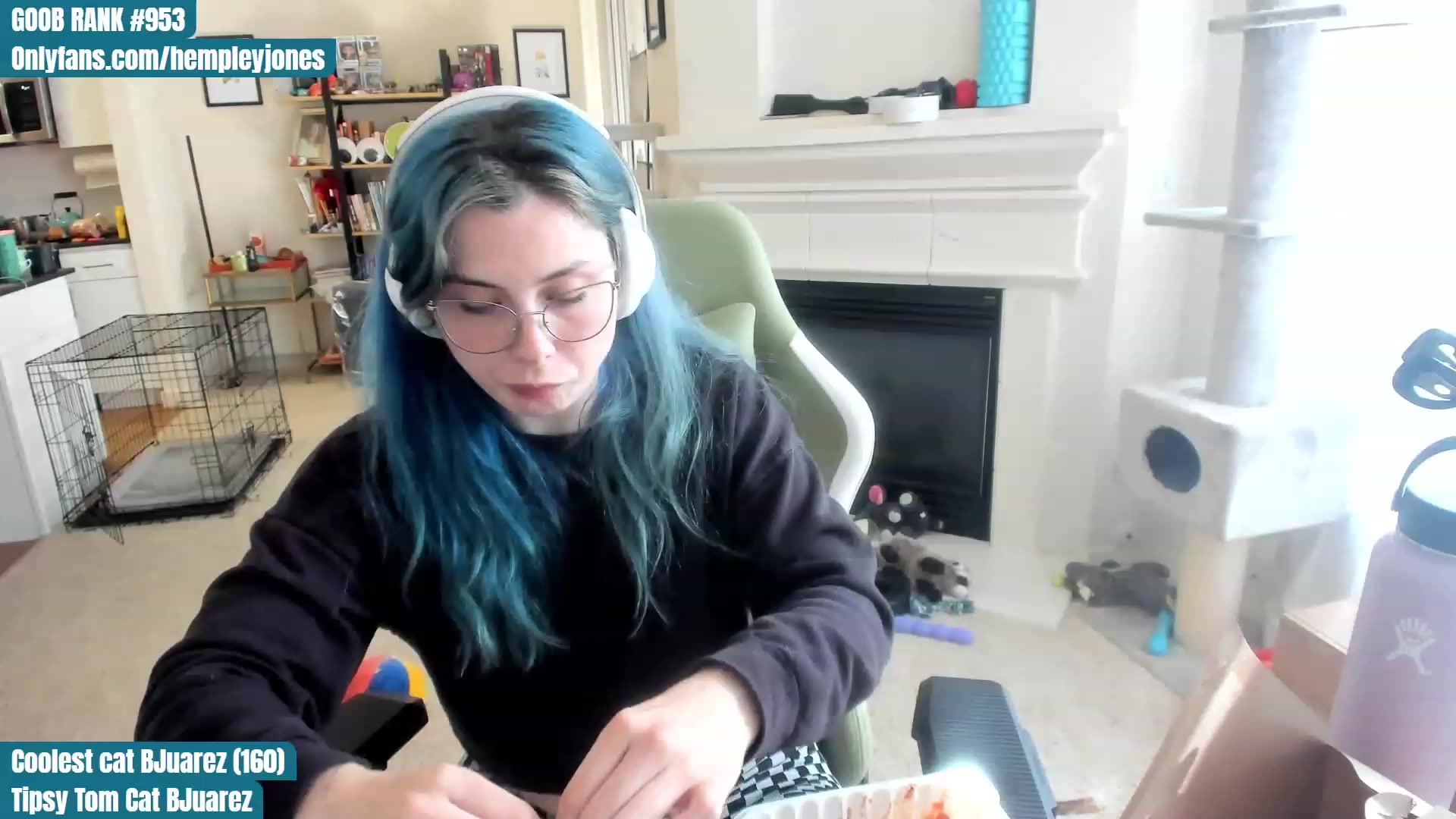 Gallery image thumbnail from Hemppopotamus's myfreecams stream on, 06/12/2023, 24:14 image 3 of 20