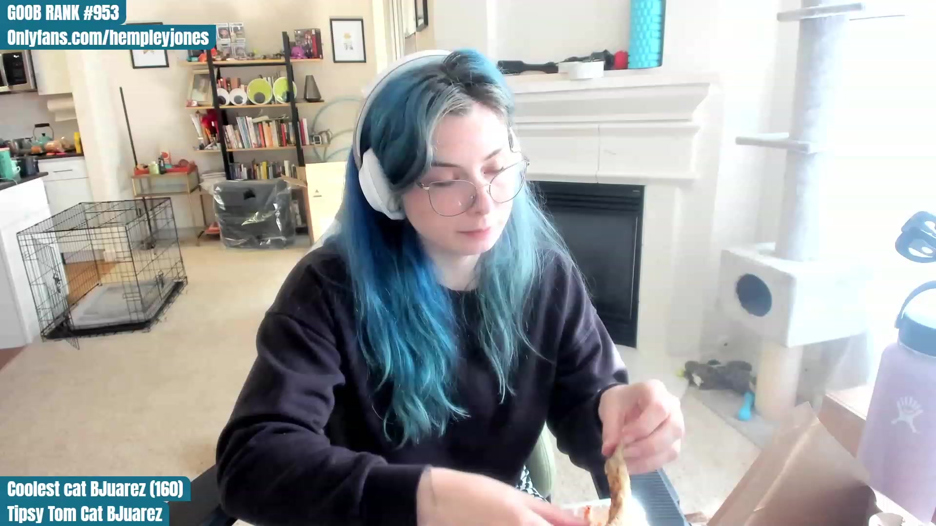 Gallery image thumbnail from Hemppopotamus's myfreecams stream on, 06/12/2023, 24:14 image 1 of 20