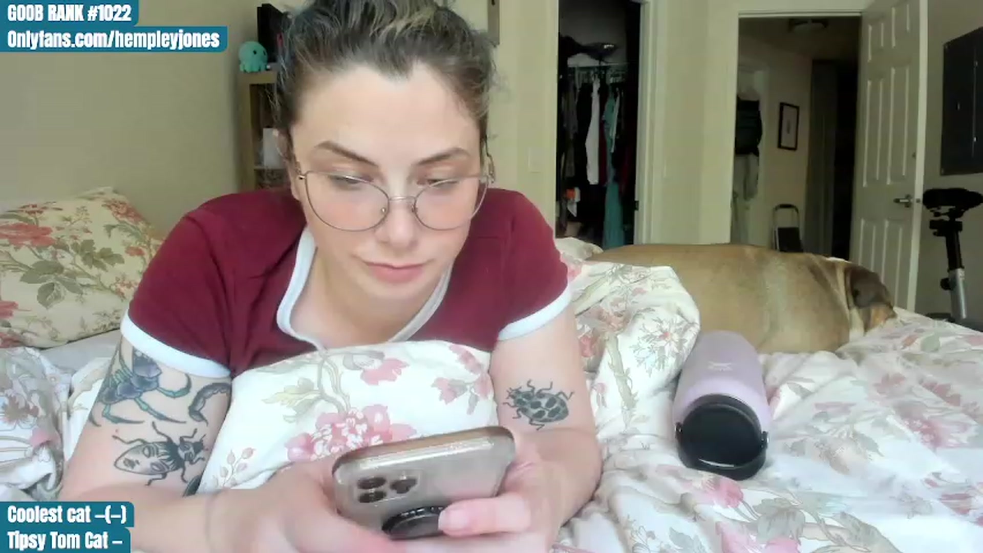 Gallery image thumbnail from Hemppopotamus's myfreecams stream on, 06/12/2023, 23:24 image 1 of 20