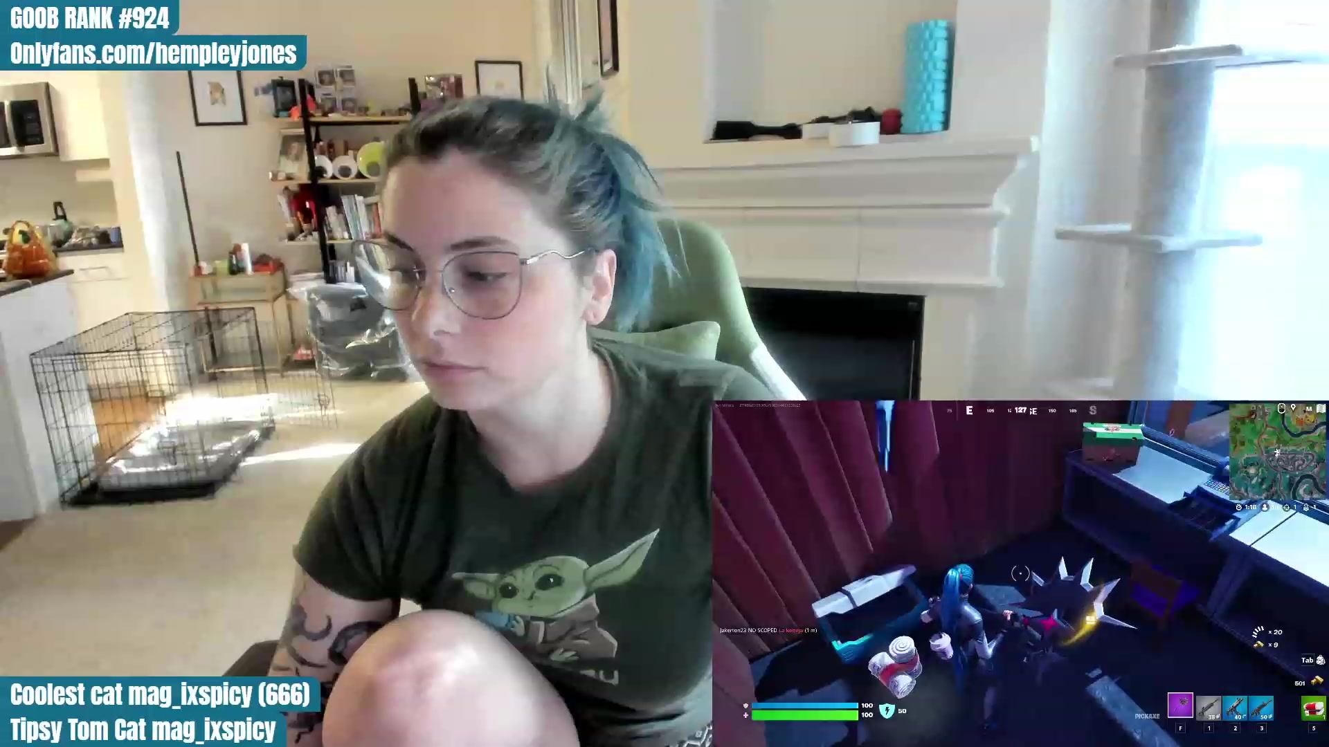 Gallery image thumbnail from Hemppopotamus's myfreecams stream on, 06/13/2023, 01:05 image 20 of 20