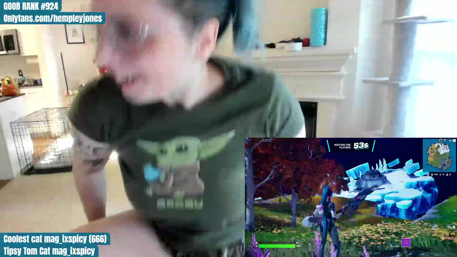 Gallery image thumbnail from Hemppopotamus's myfreecams stream on, 06/13/2023, 01:05 image 19 of 20