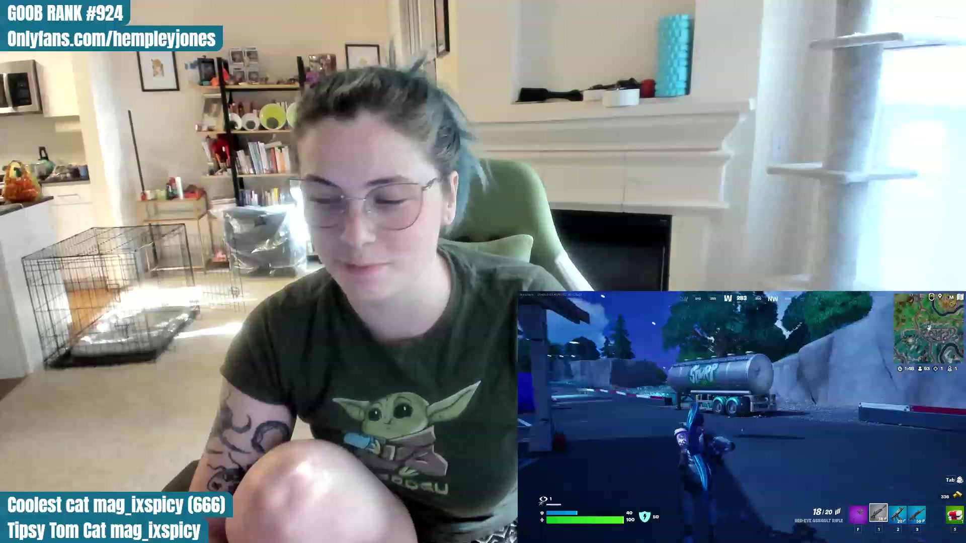 Gallery image thumbnail from Hemppopotamus's myfreecams stream on, 06/13/2023, 01:26 image 18 of 20