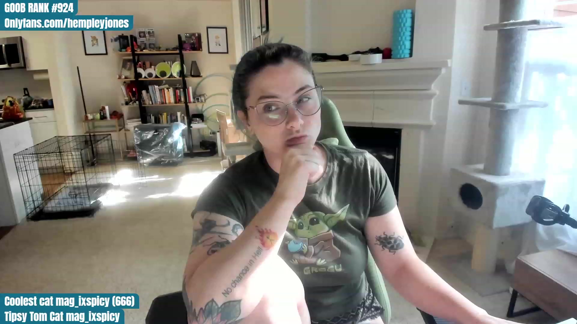 Gallery image thumbnail from Hemppopotamus's myfreecams stream on, 06/13/2023, 01:26 image 15 of 20