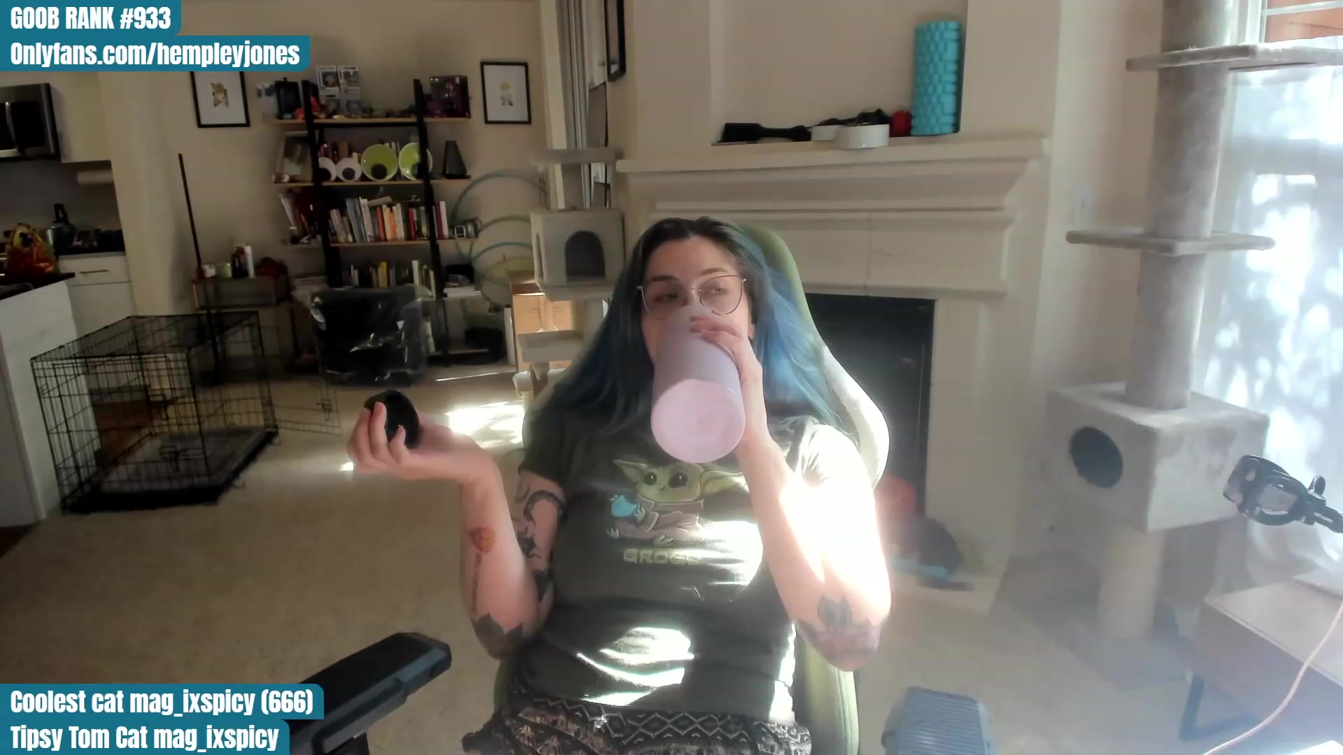 Gallery image thumbnail from Hemppopotamus's myfreecams stream on, 06/13/2023, 01:26 image 11 of 20