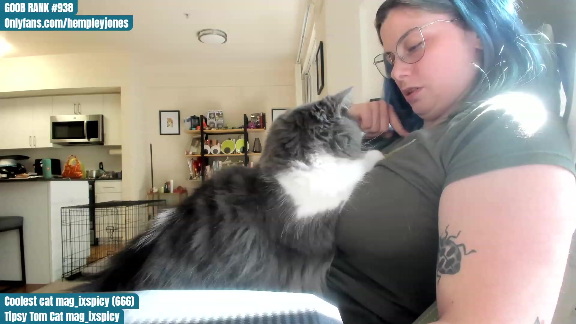 Gallery image thumbnail from Hemppopotamus's myfreecams stream on, 06/13/2023, 01:26 image 10 of 20