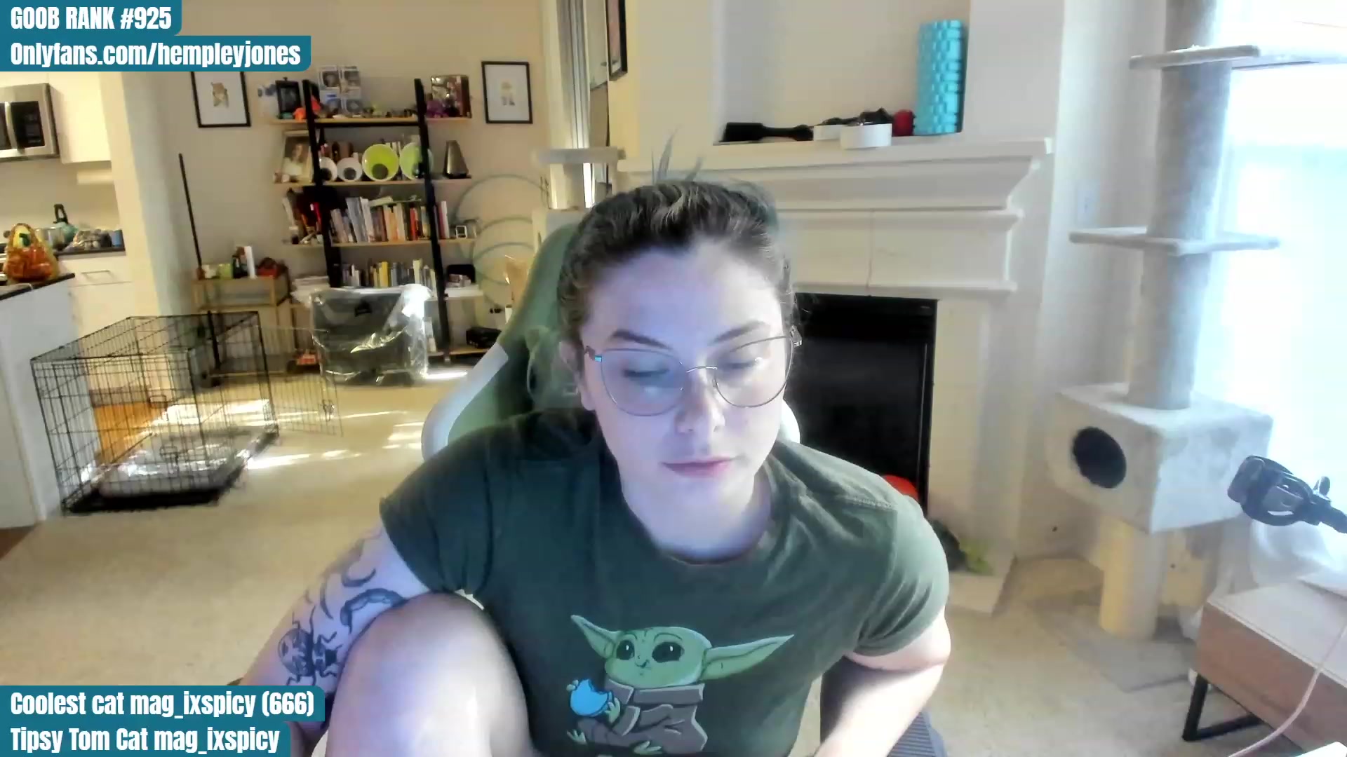 Gallery image thumbnail from Hemppopotamus's myfreecams stream on, 06/13/2023, 02:19 image 1 of 20