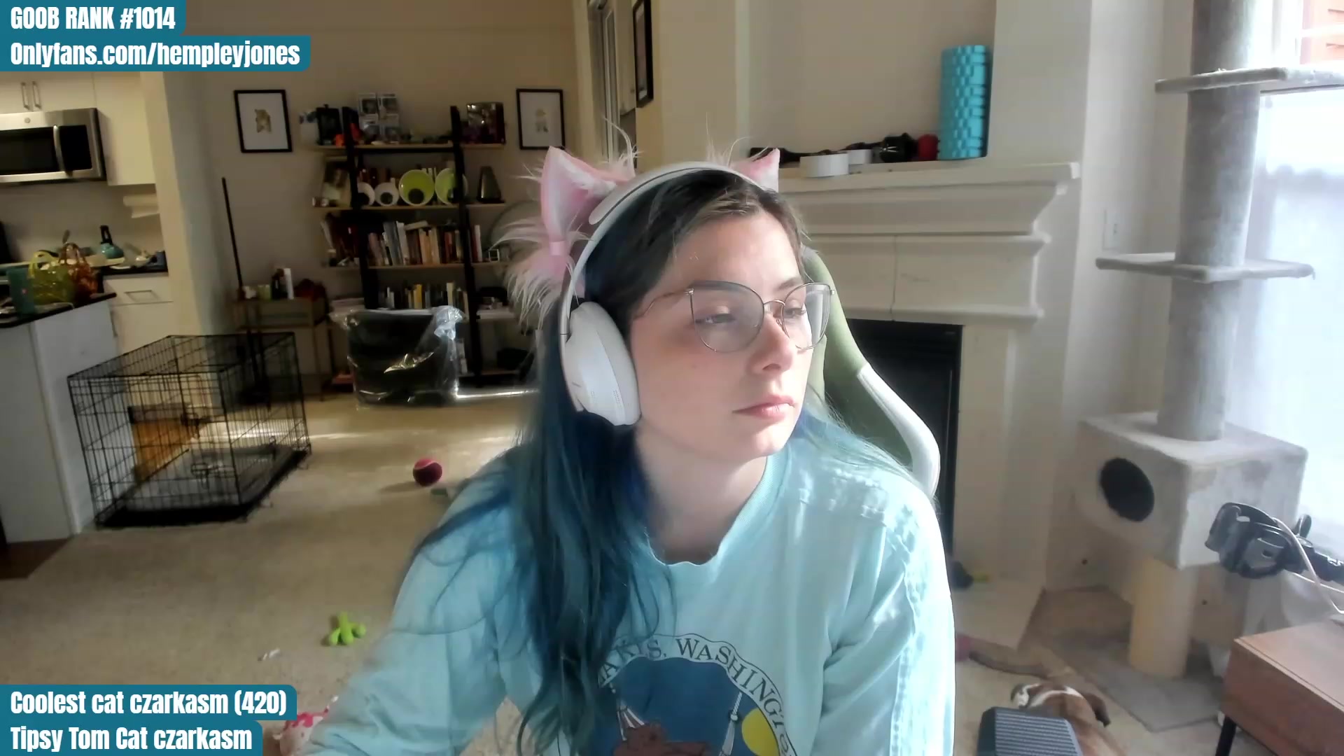 Gallery image thumbnail from Hemppopotamus's myfreecams stream on, 06/15/2023, 02:04 image 15 of 20