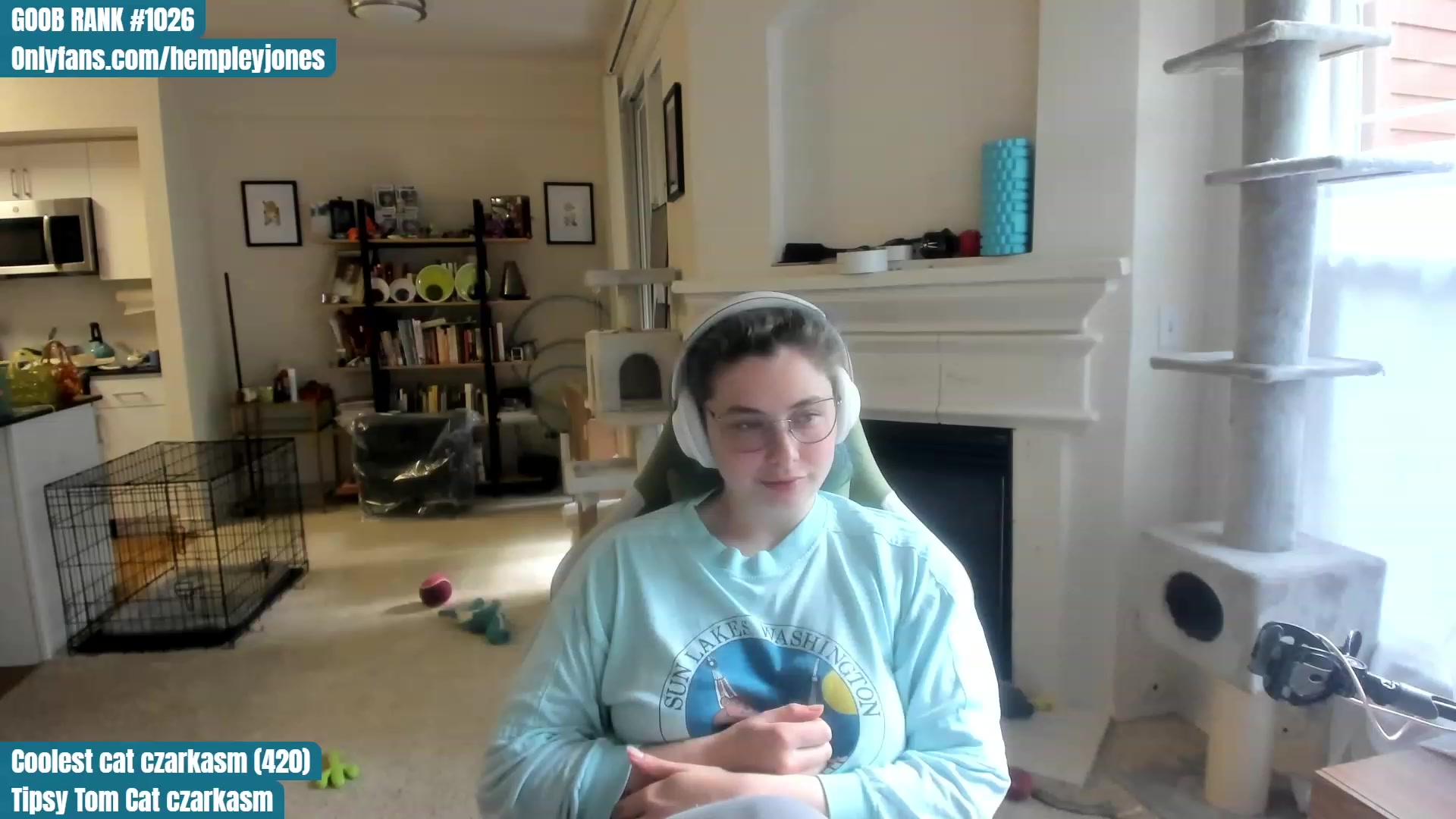 Gallery image thumbnail from Hemppopotamus's myfreecams stream on, 06/15/2023, 02:04 image 6 of 20