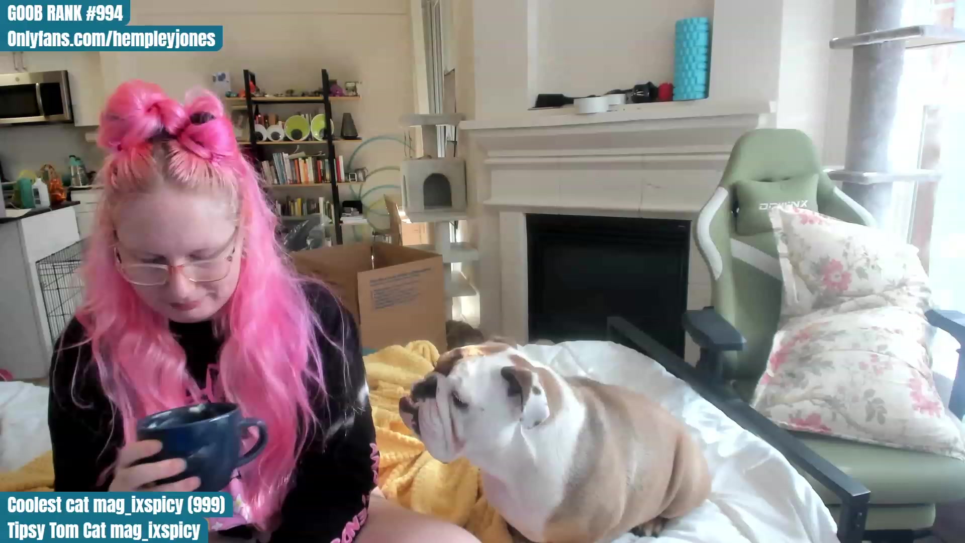 Gallery image thumbnail from Hemppopotamus's myfreecams stream on, 06/16/2023, 24:58 image 10 of 20