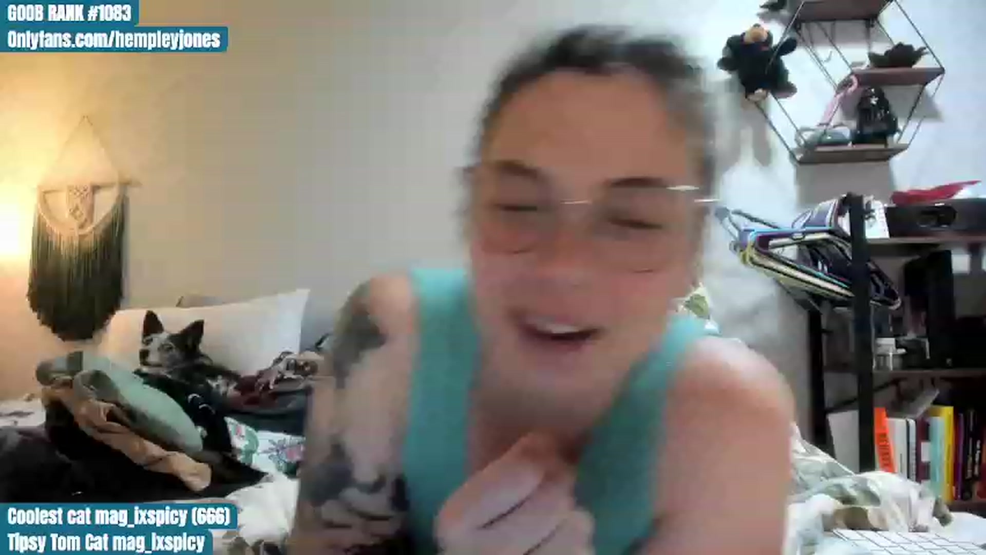 Gallery image thumbnail from Hemppopotamus's myfreecams stream on, 06/30/2023, 24:00 image 4 of 20