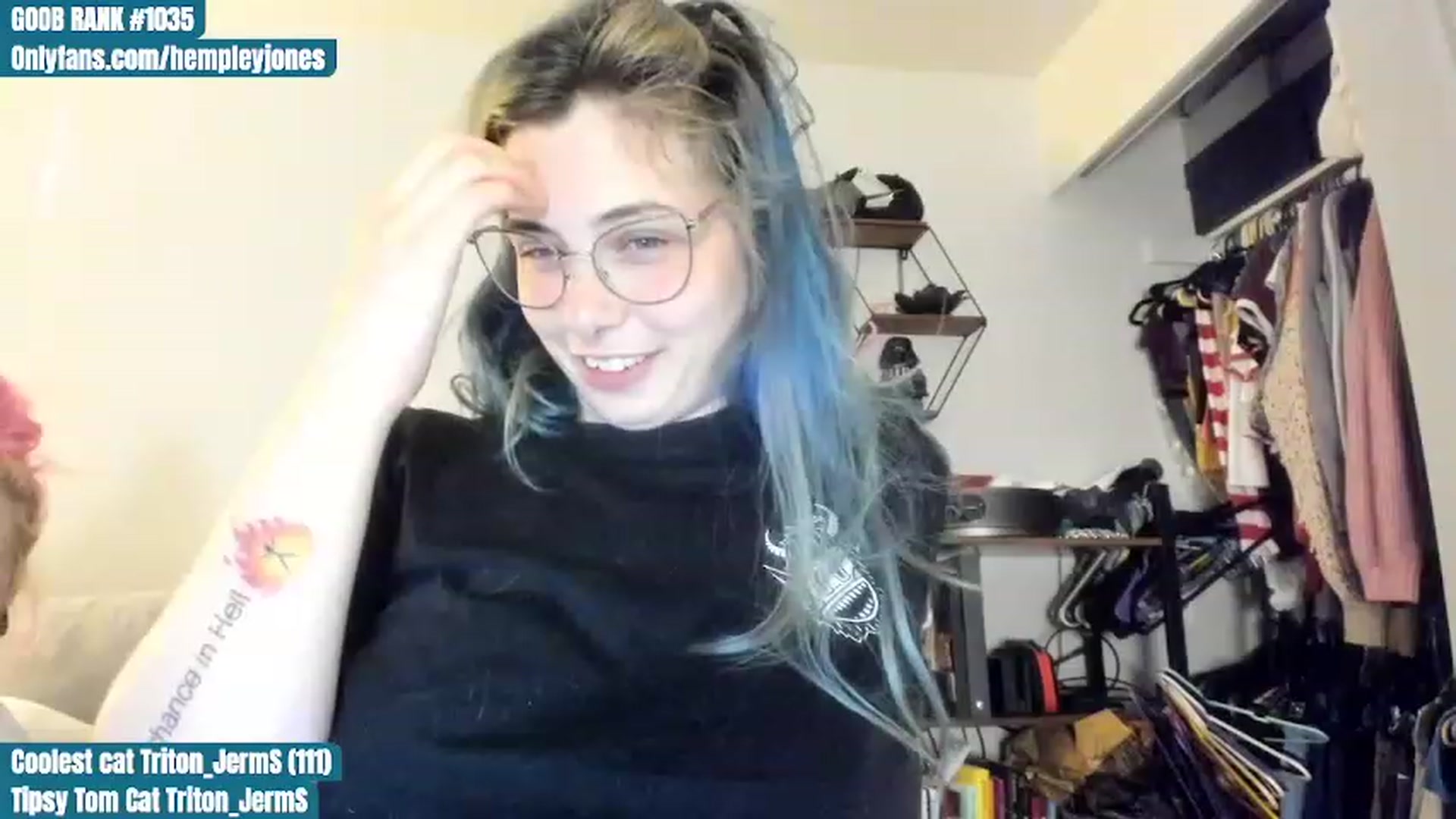 Gallery image thumbnail from Hemppopotamus's myfreecams stream on, 07/01/2023, 24:00 image 5 of 20