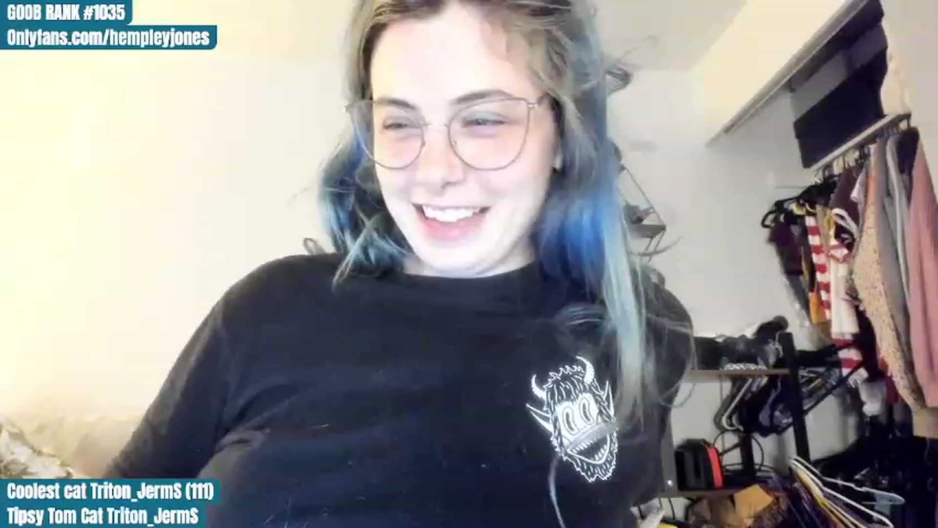 Gallery image thumbnail from Hemppopotamus's myfreecams stream on, 07/01/2023, 24:00 image 4 of 20