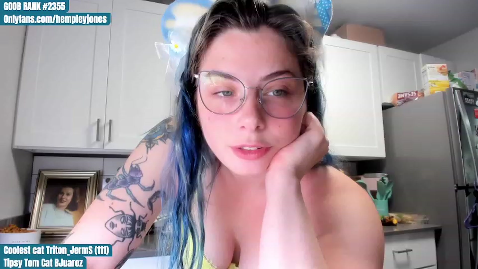 Gallery image thumbnail from Hemppopotamus's myfreecams stream on, 07/08/2023, 24:02 image 10 of 20