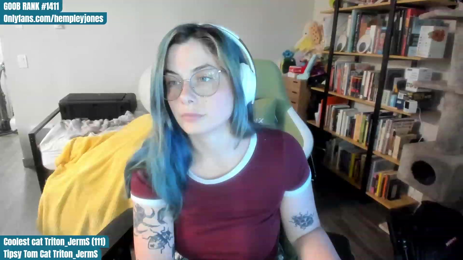 Gallery image thumbnail from Hemppopotamus's myfreecams stream on, 07/09/2023, 24:06 image 10 of 20
