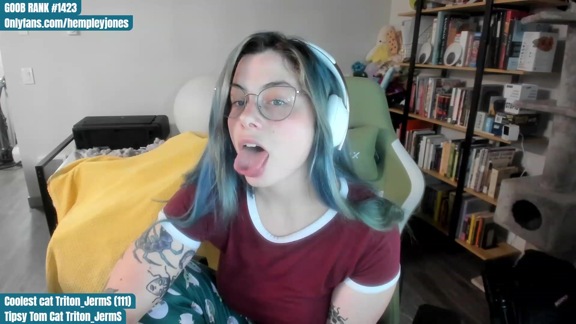Gallery image thumbnail from Hemppopotamus's myfreecams stream on, 07/09/2023, 24:06 image 2 of 20