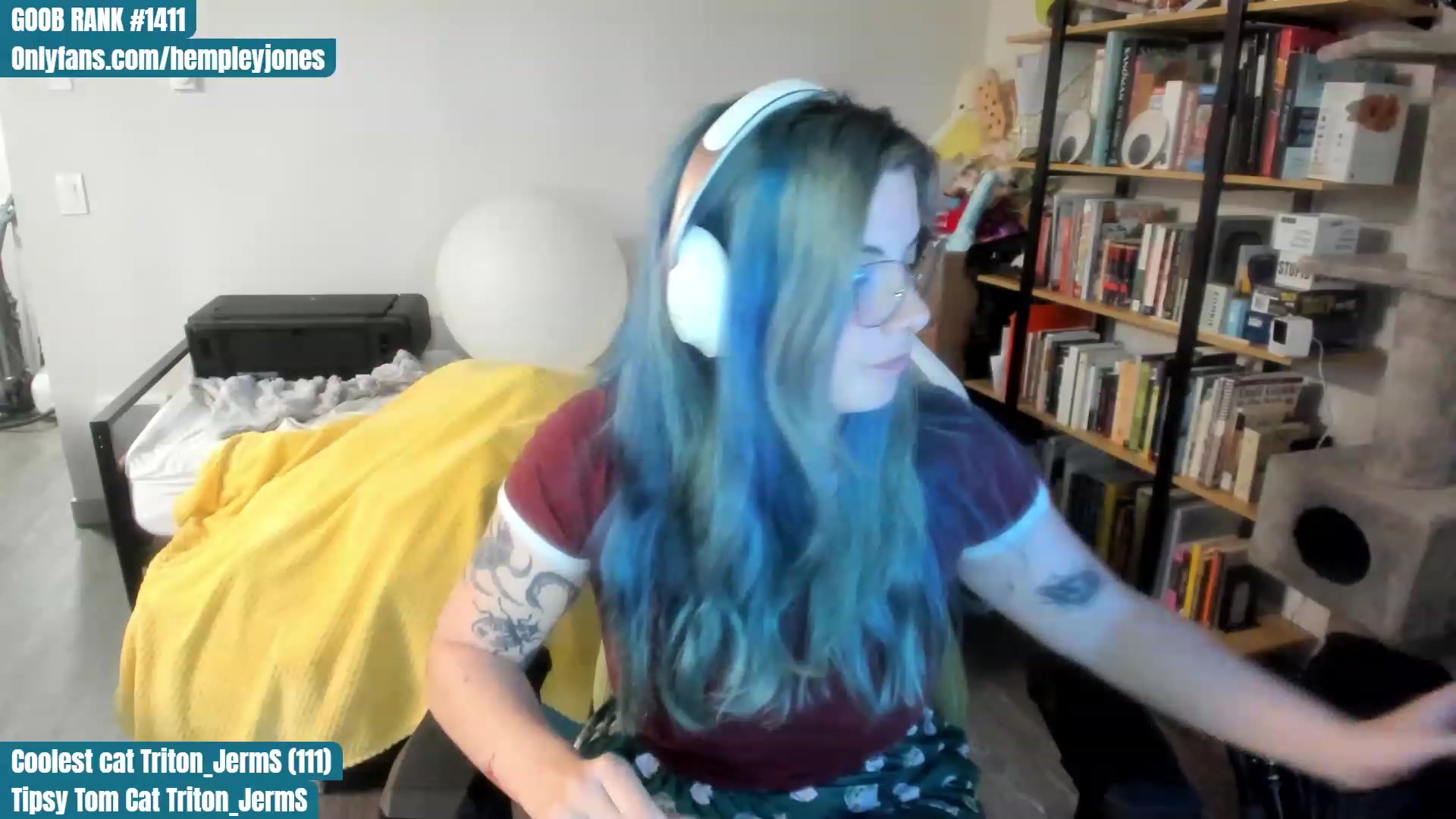 Gallery image thumbnail from Hemppopotamus's myfreecams stream on, 07/09/2023, 24:06 image 9 of 20