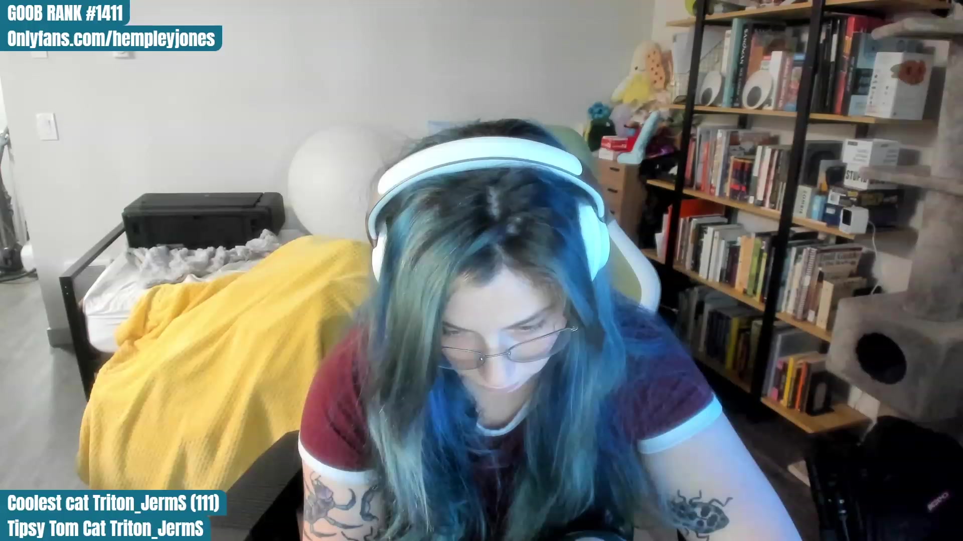 Gallery image thumbnail from Hemppopotamus's myfreecams stream on, 07/09/2023, 24:06 image 8 of 20