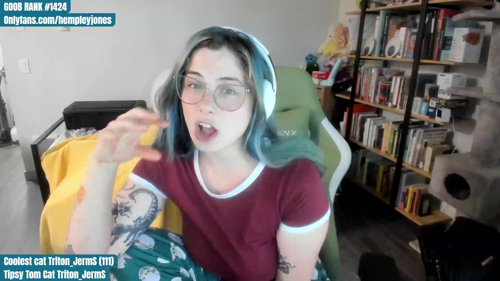 Gallery image thumbnail from Hemppopotamus's myfreecams stream on, 07/09/2023, 24:06 image 3 of 20