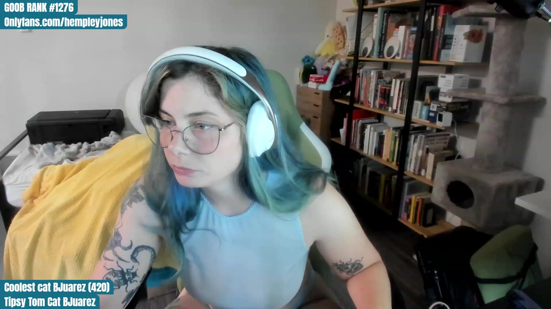 Gallery image thumbnail from Hemppopotamus's myfreecams stream on, 07/09/2023, 03:03 image 5 of 20