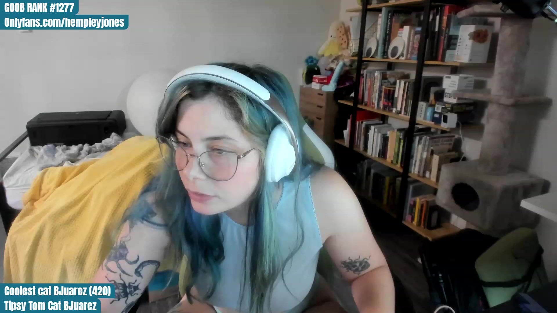Gallery image thumbnail from Hemppopotamus's myfreecams stream on, 07/09/2023, 03:03 image 6 of 20