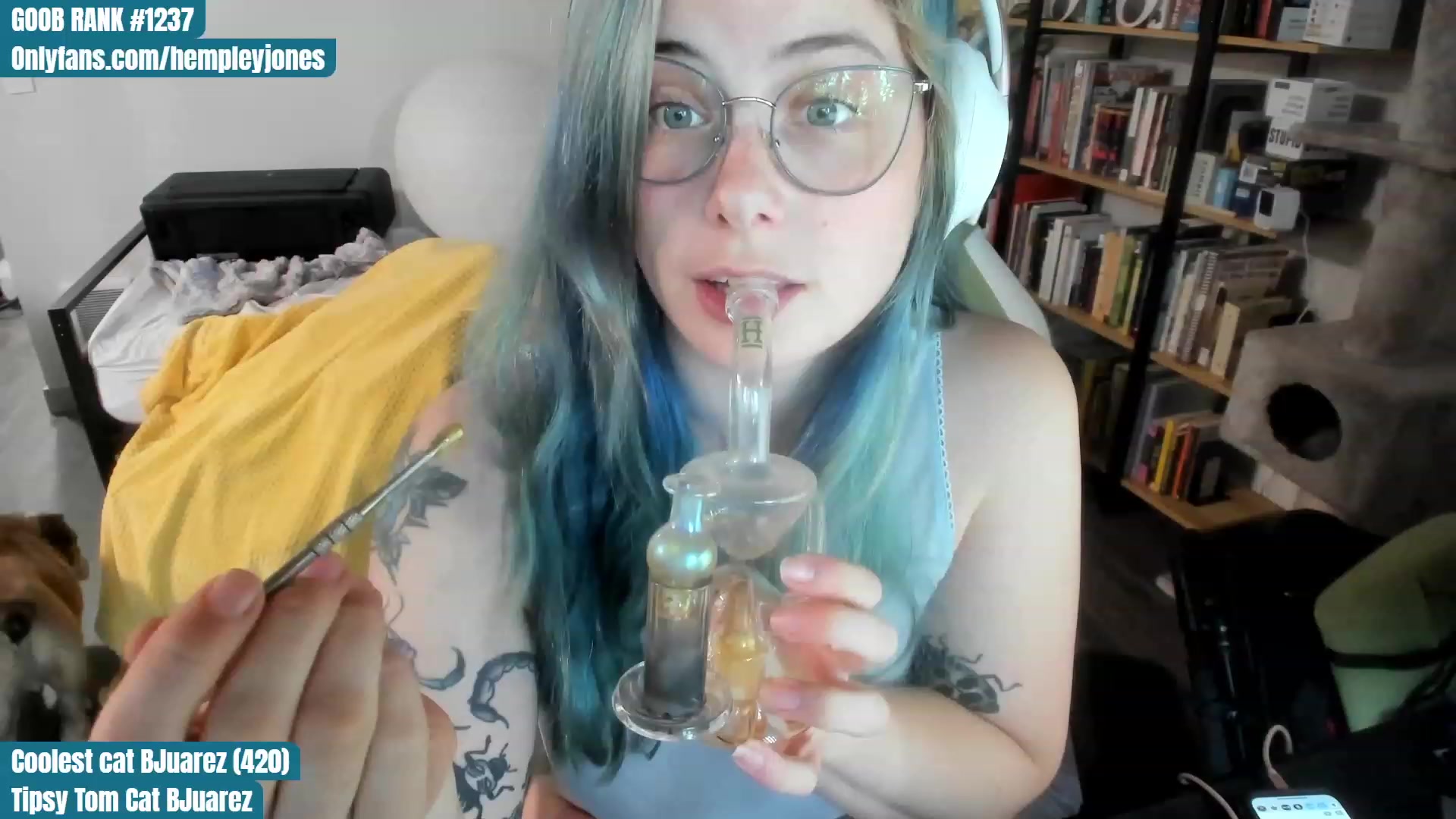 Gallery image thumbnail from Hemppopotamus's myfreecams stream on, 07/09/2023, 03:03 image 9 of 20