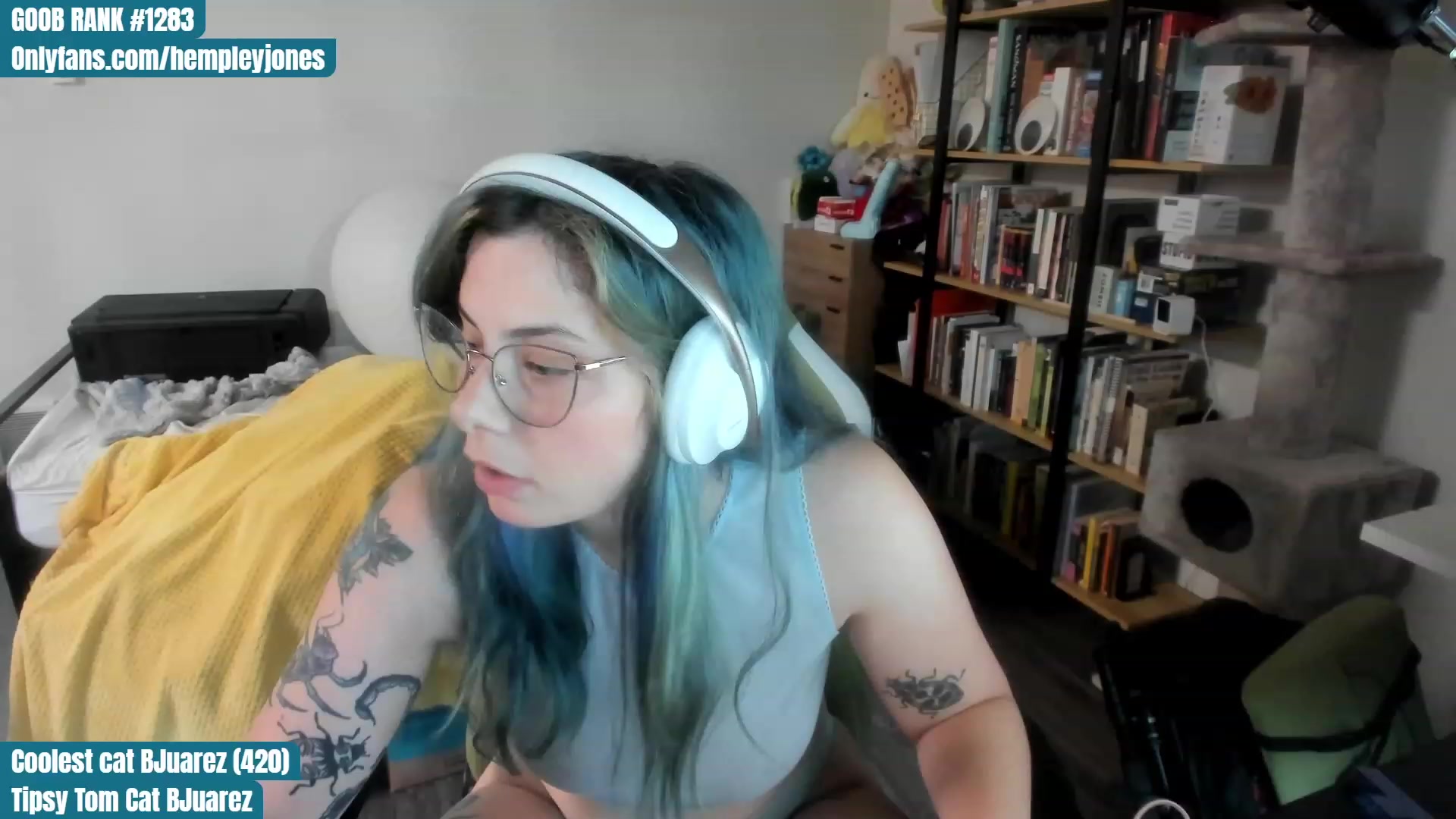 Gallery image thumbnail from Hemppopotamus's myfreecams stream on, 07/09/2023, 03:03 image 7 of 20
