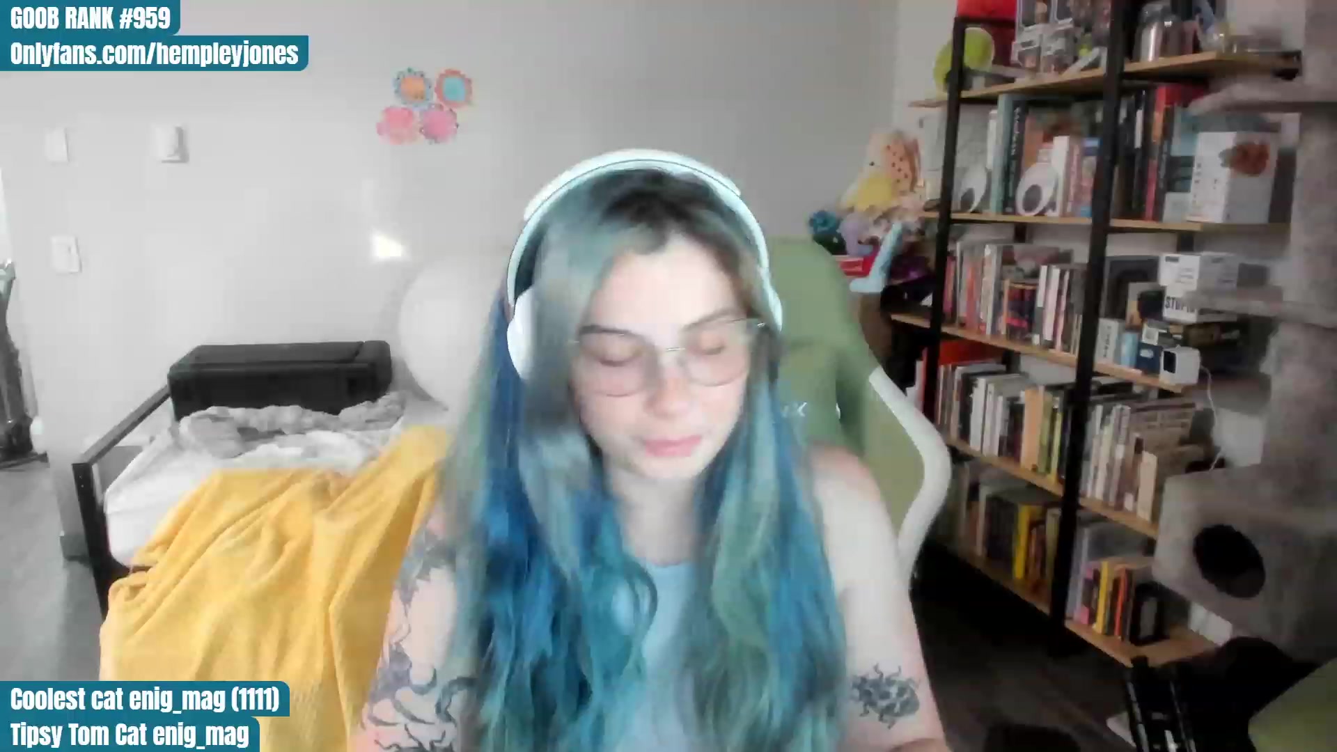Gallery image thumbnail from Hemppopotamus's myfreecams stream on, 07/09/2023, 03:03 image 20 of 20